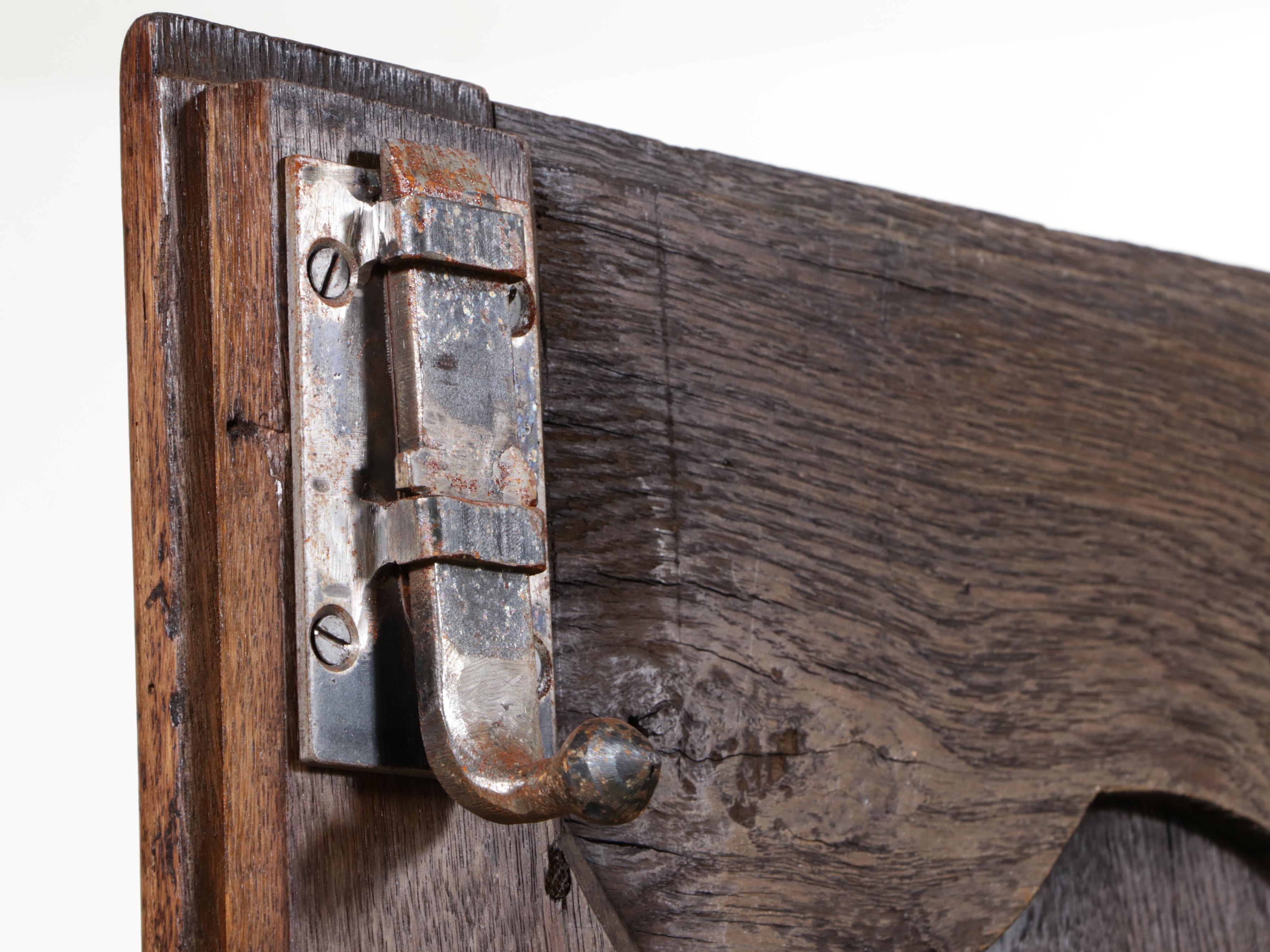 French Provincial Oak Armoire, 19th Century