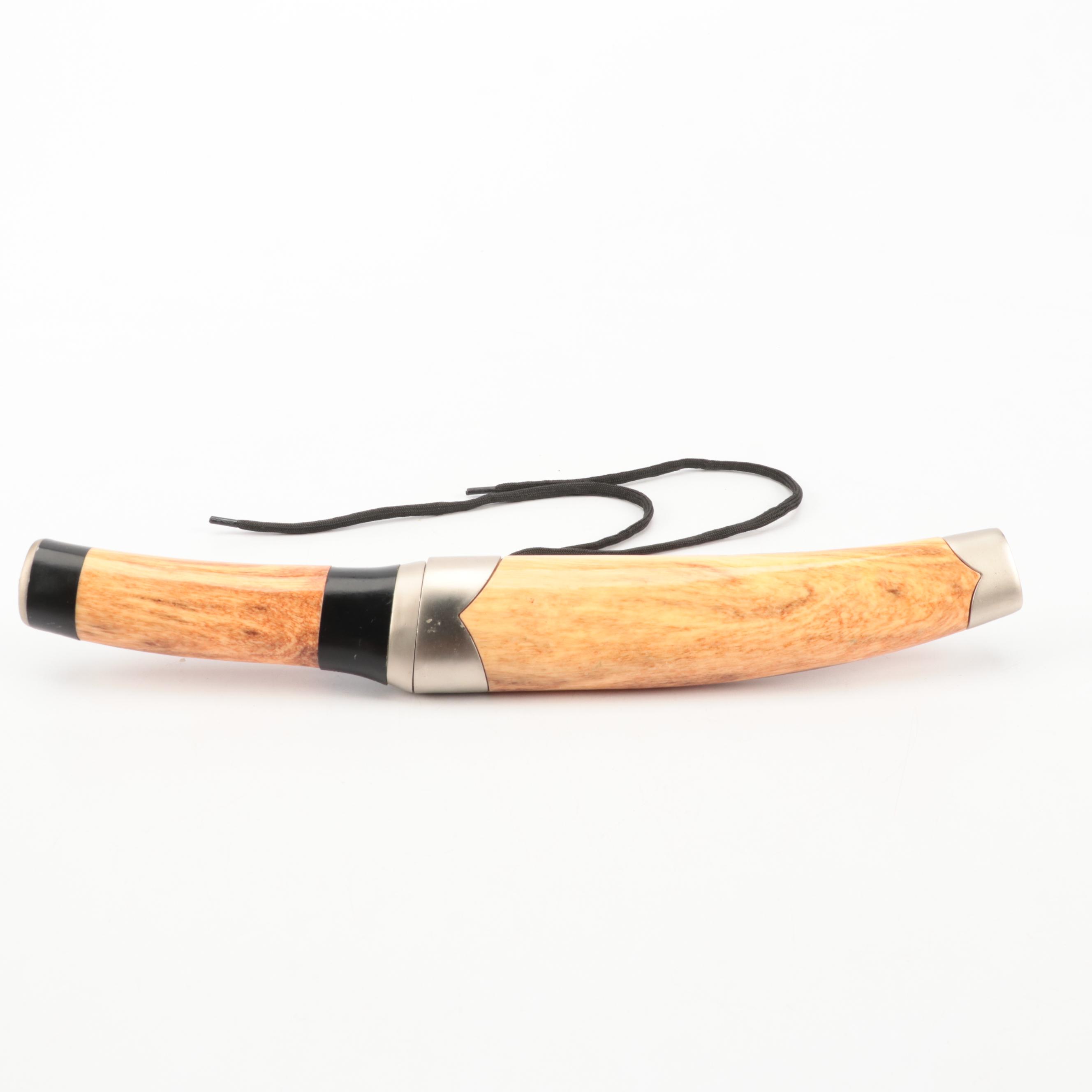 Japanese Style Stainless Steel Tantō Blade with Sheath