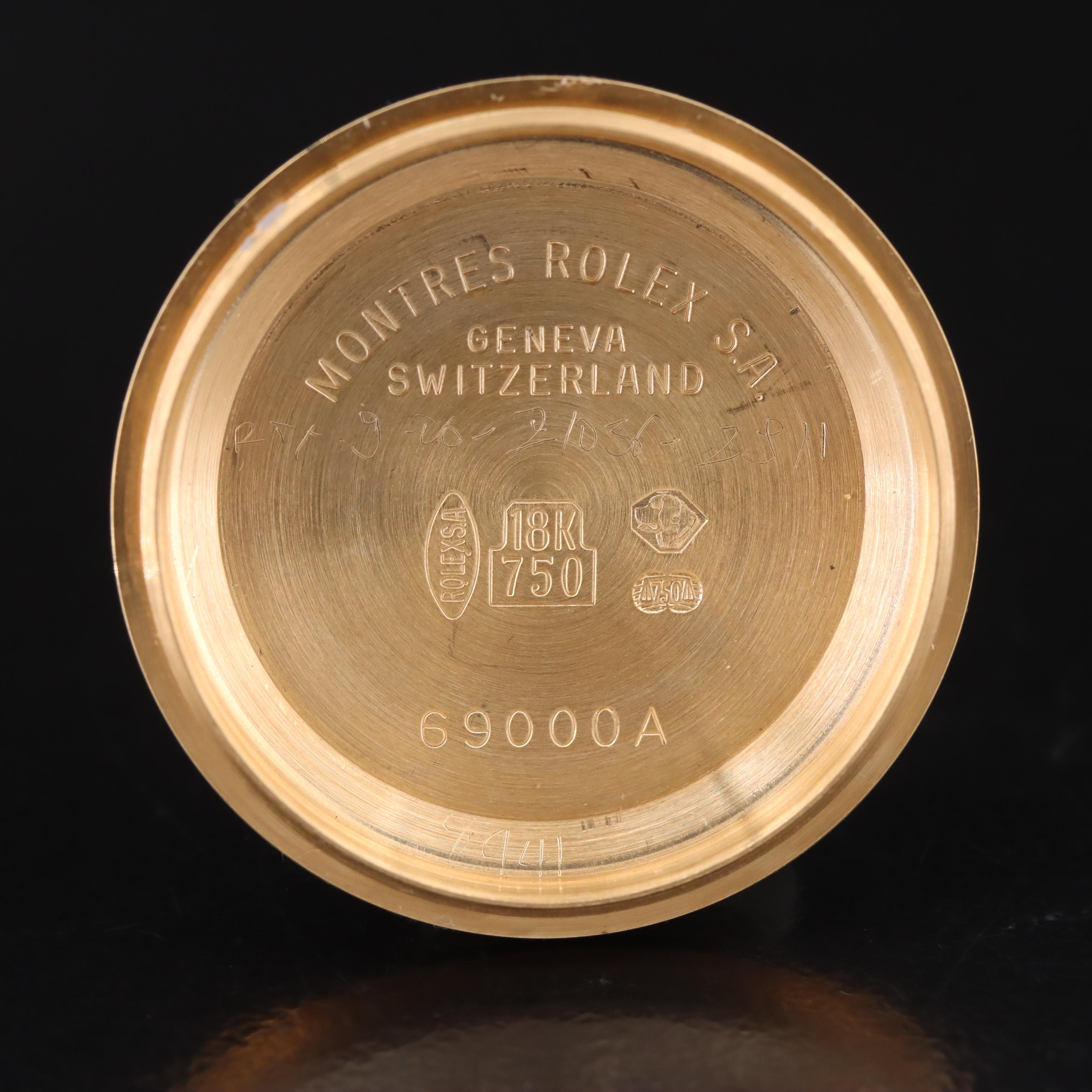 1996 Rolex 18K Oyster Perpetual Datejust Watch