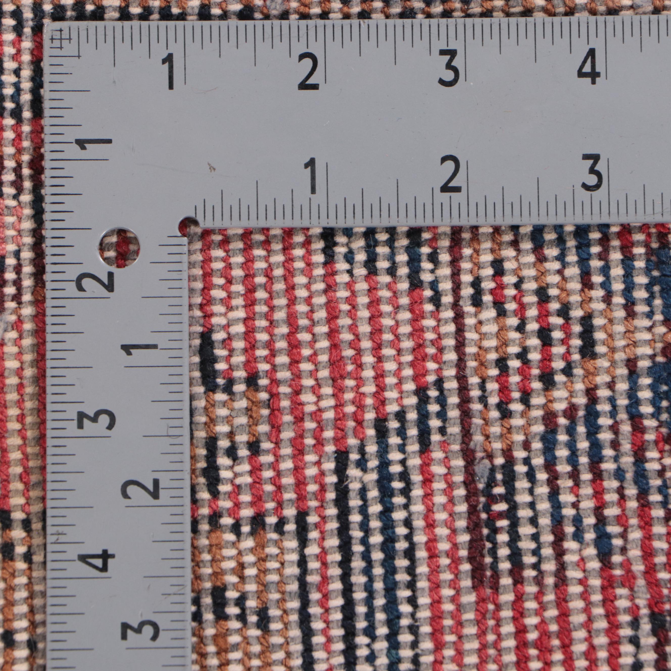 3'8 x 5'7 Hand-Knotted Persian Hamadan Area Rug