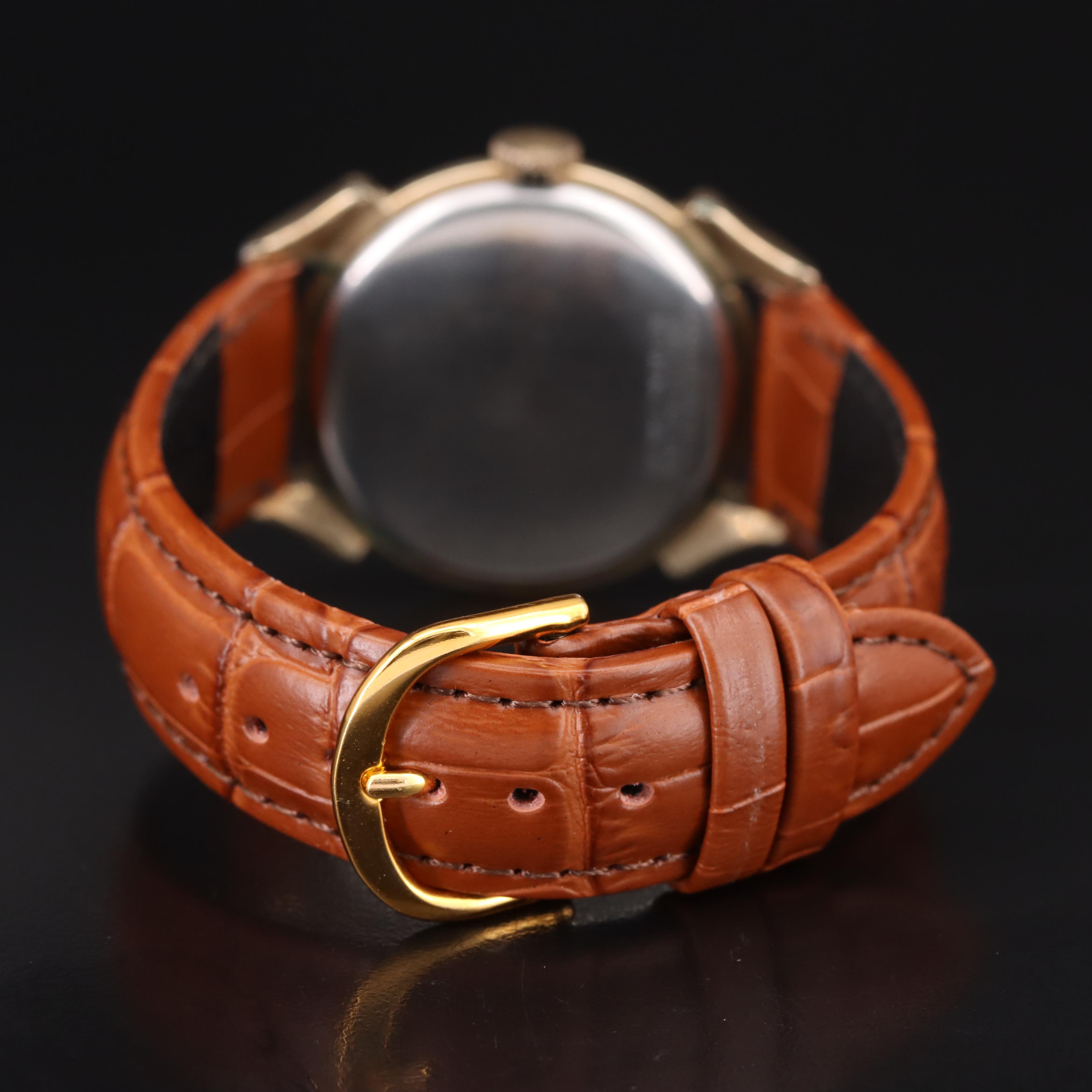 Vintage Benrus Day-Date Stem Wind Watch