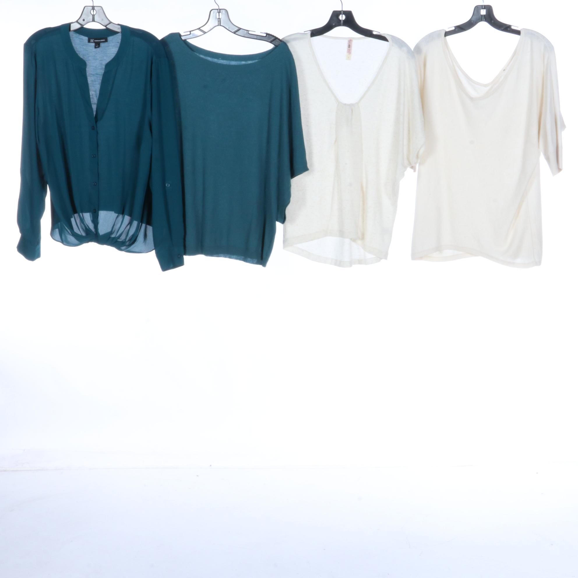 Assorted Casual Tops Including INC, Lovestitch, J. Crew, and More