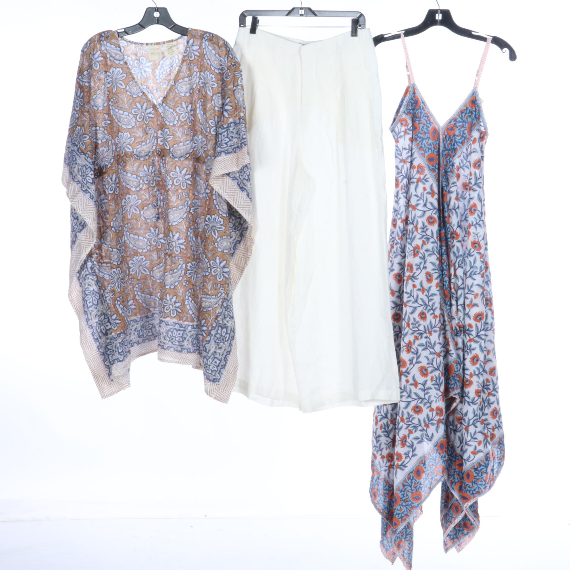 Holicow for India Hicks Caftan and Dress, J.Crew, Drew Separates and More
