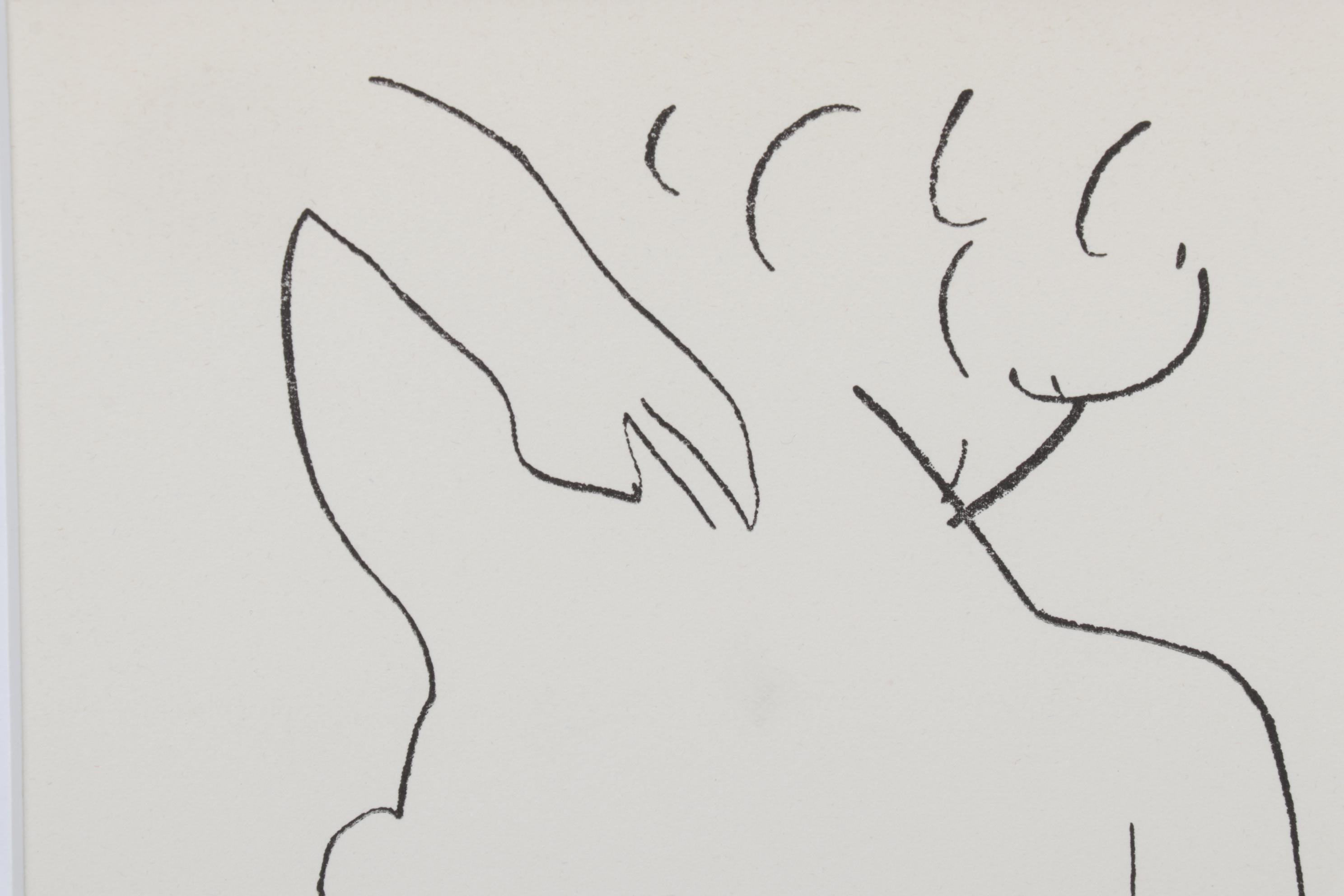 Lithograph After Henri Matisse From "Cantique des Cantiques," 1962