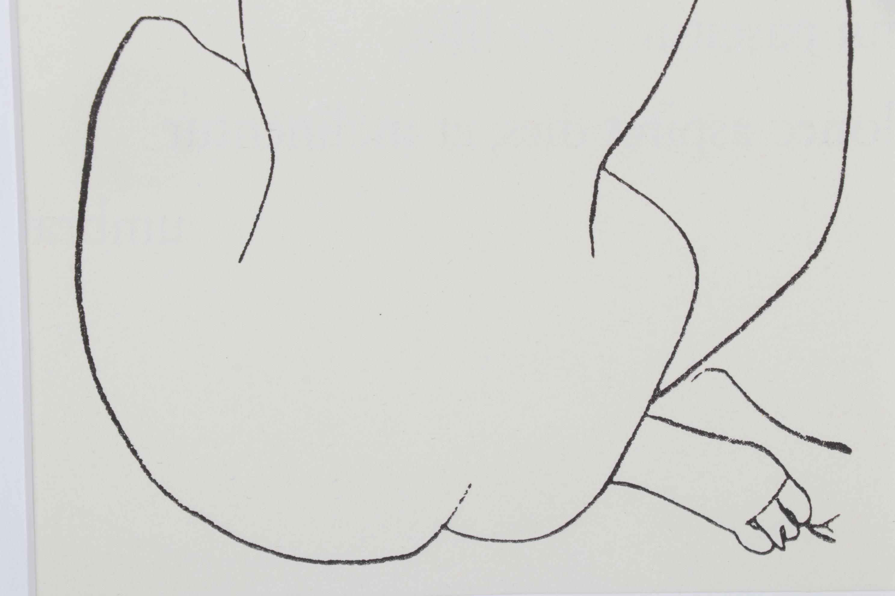 Lithograph After Henri Matisse From "Cantique des Cantiques," 1962