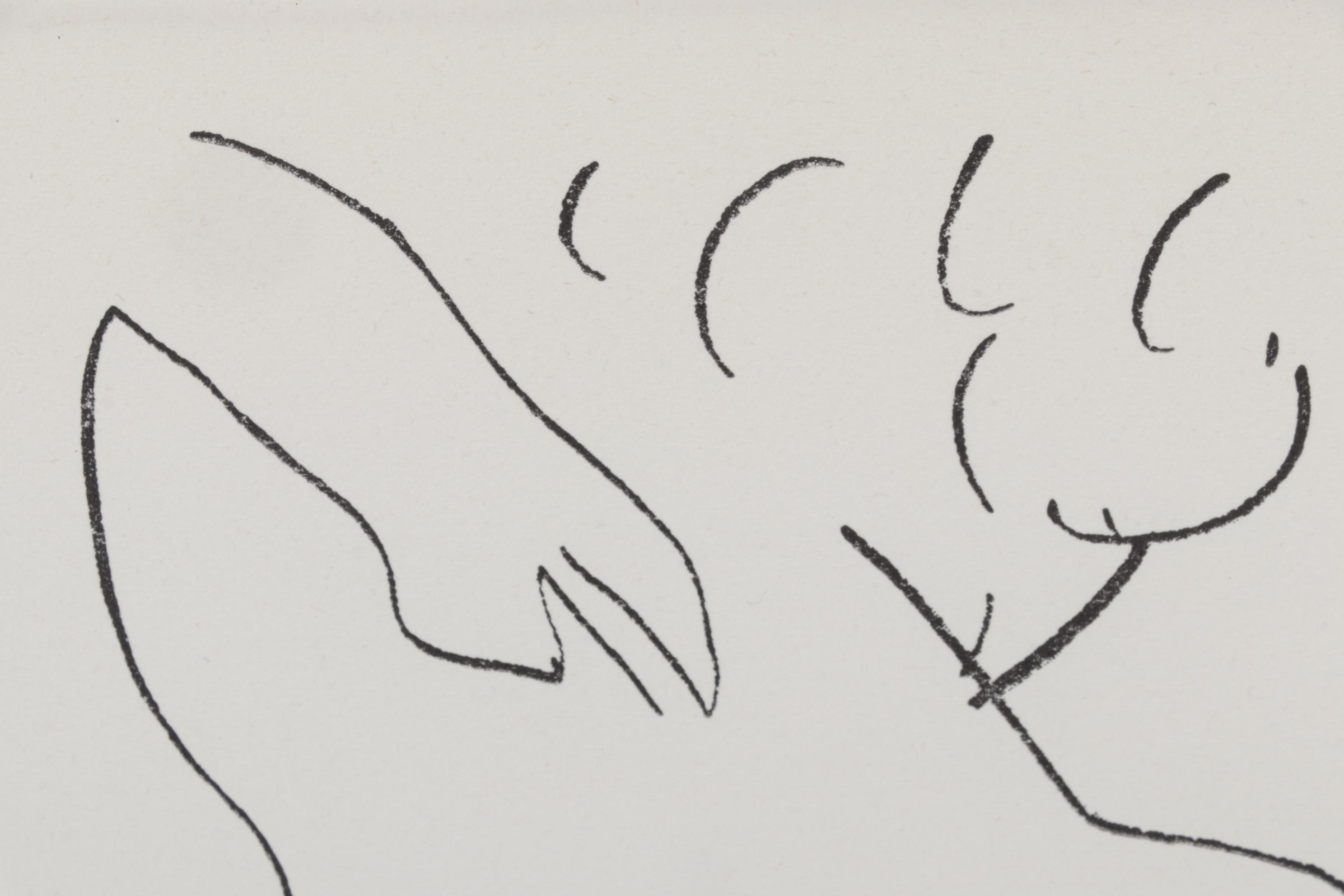 Lithograph After Henri Matisse From "Cantique des Cantiques," 1962