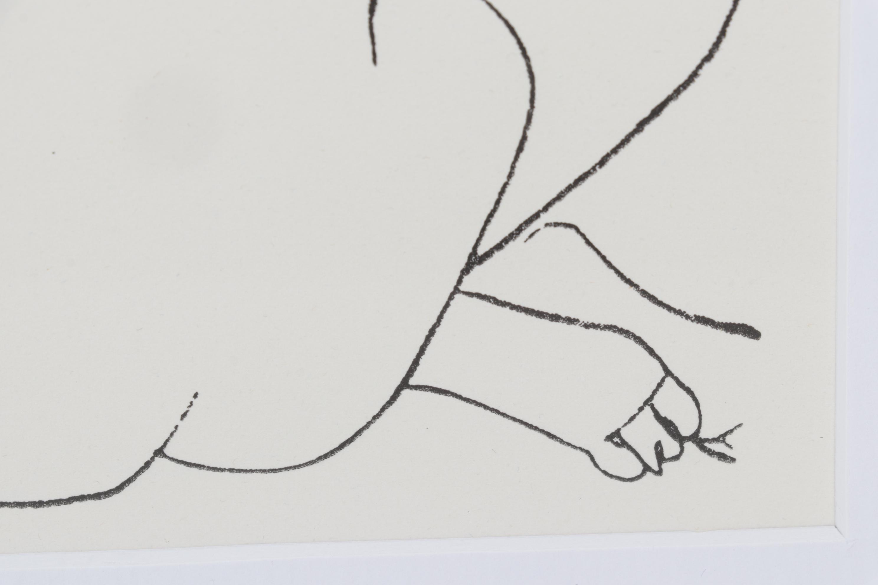 Lithograph After Henri Matisse From "Cantique des Cantiques," 1962