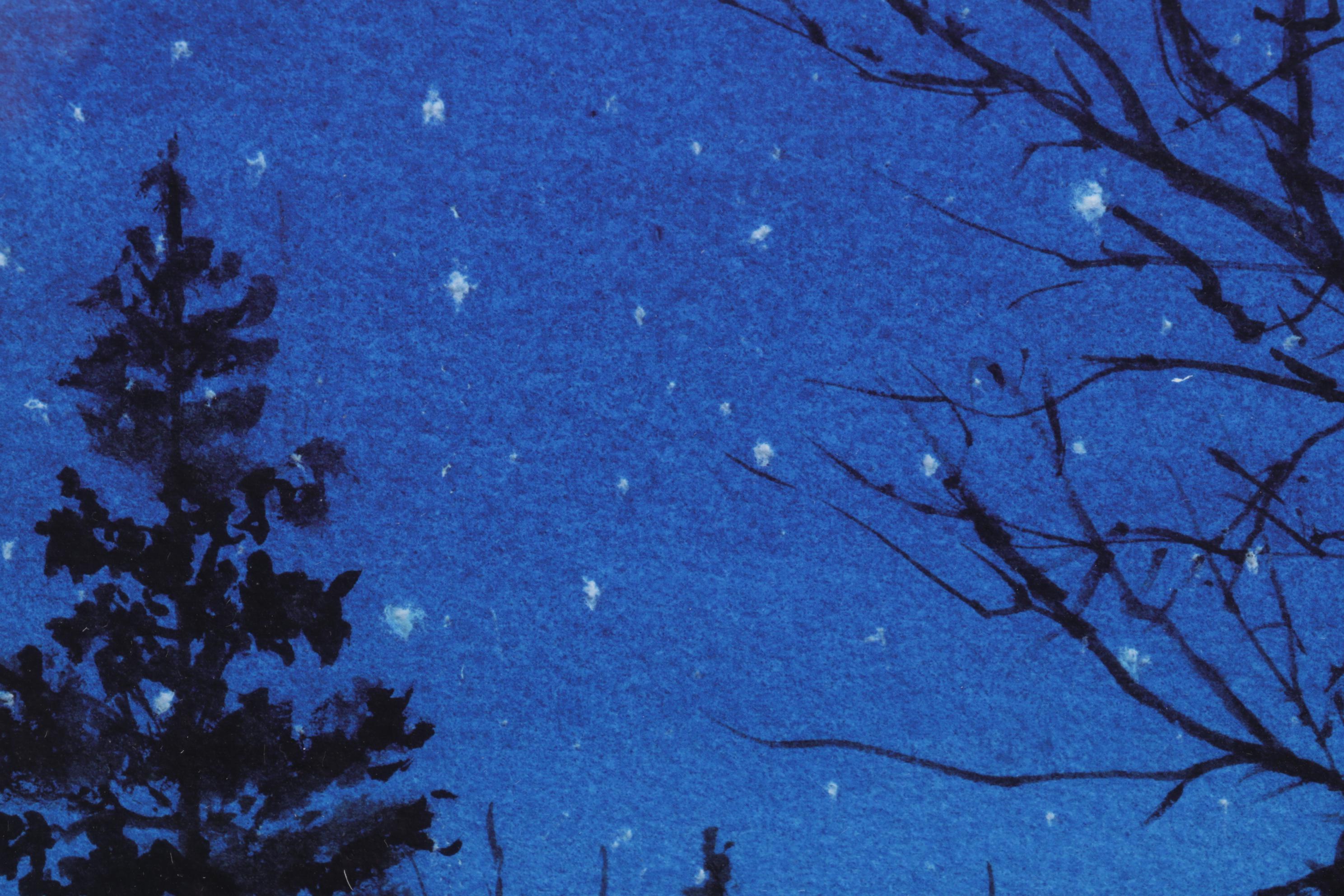 Linda Henry Landscape Giclées Including "Night Skies," 21st Century