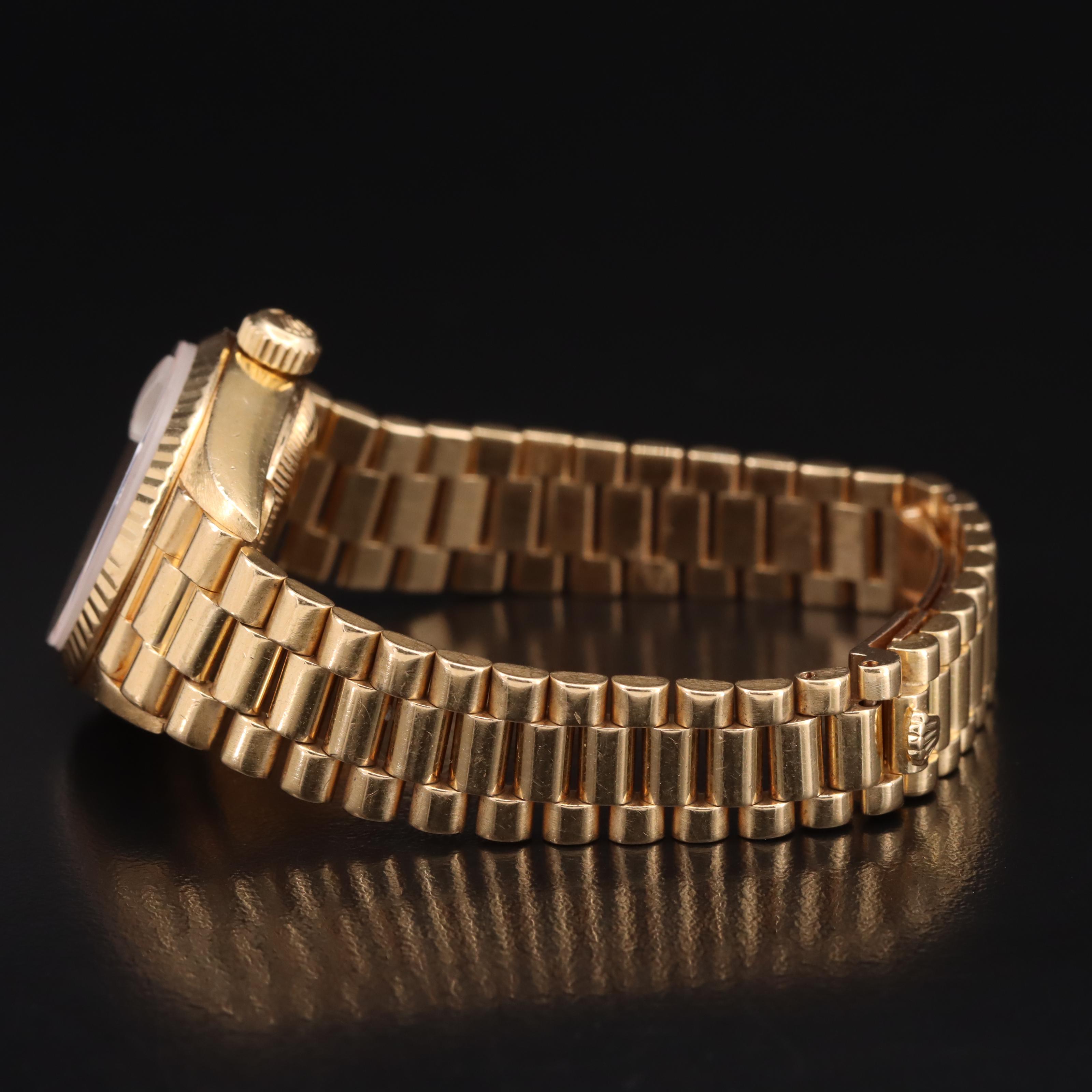 1996 Rolex 18K Oyster Perpetual Datejust Watch