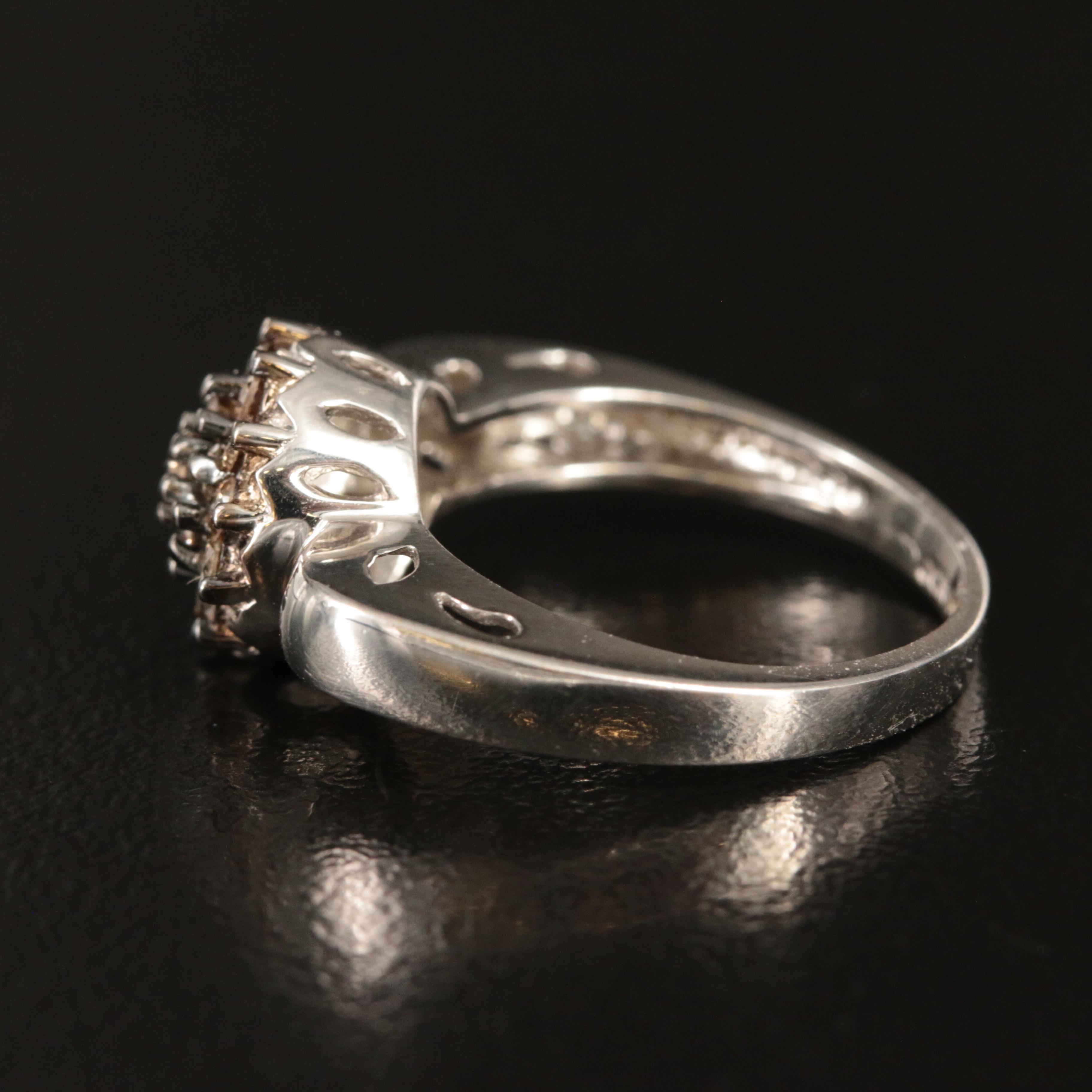 John C. Rinker 14K 0.48 CTW Diamond Cluster Ring