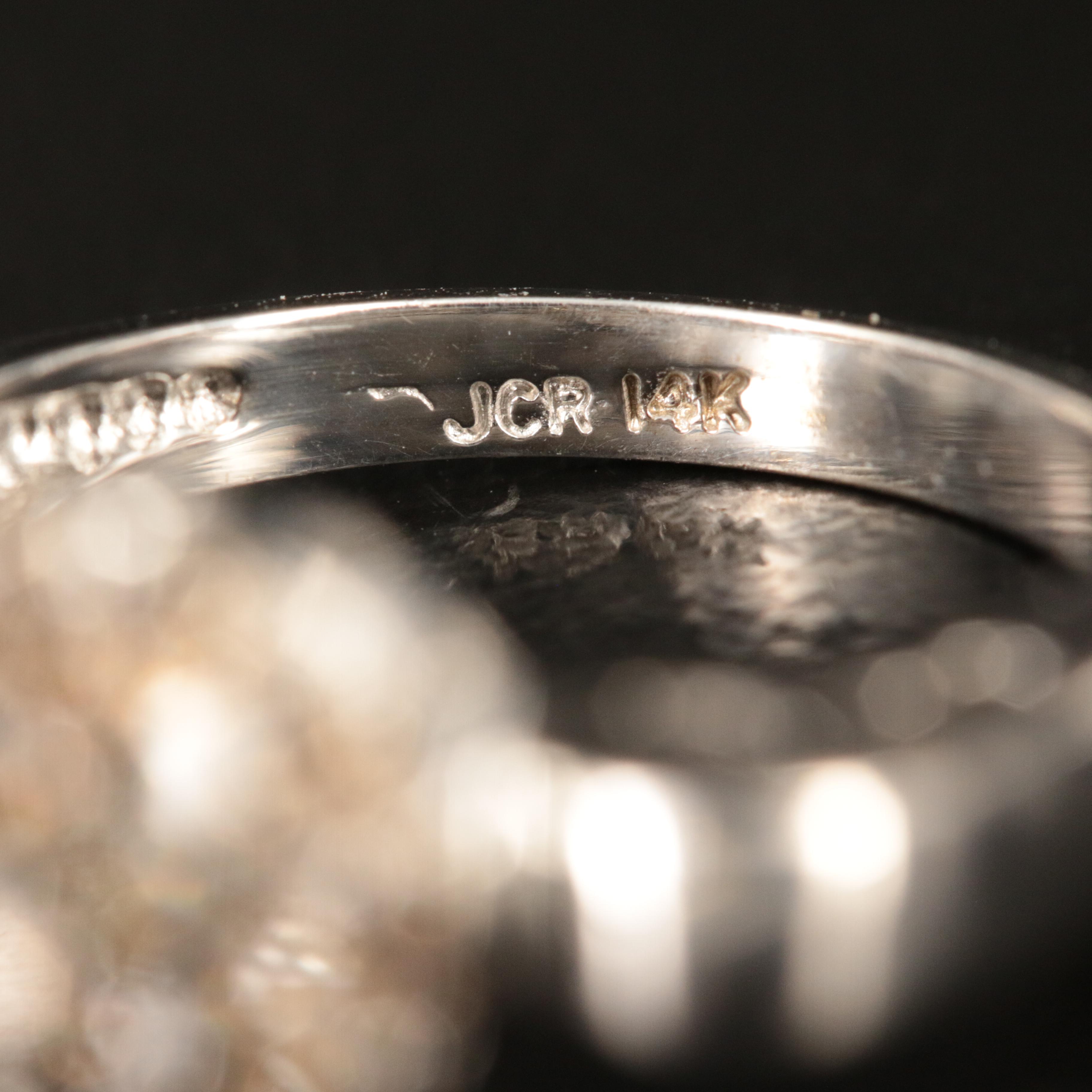 John C. Rinker 14K 0.48 CTW Diamond Cluster Ring