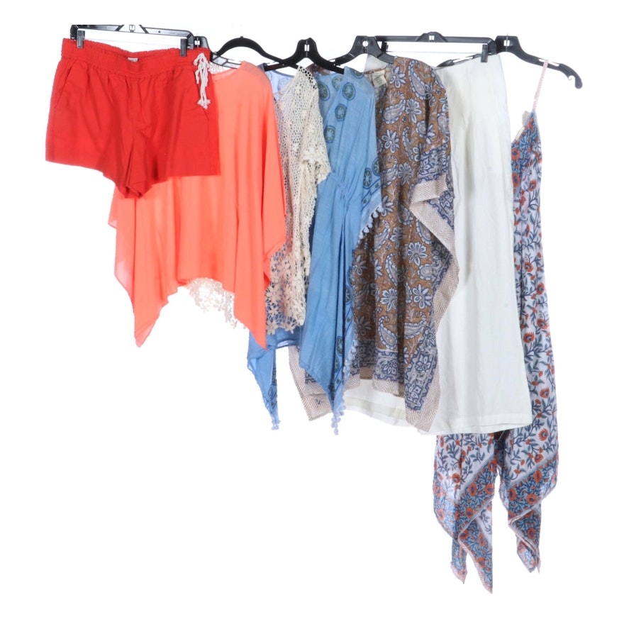 Holicow for India Hicks Caftan and Dress, J.Crew, Drew Separates and More