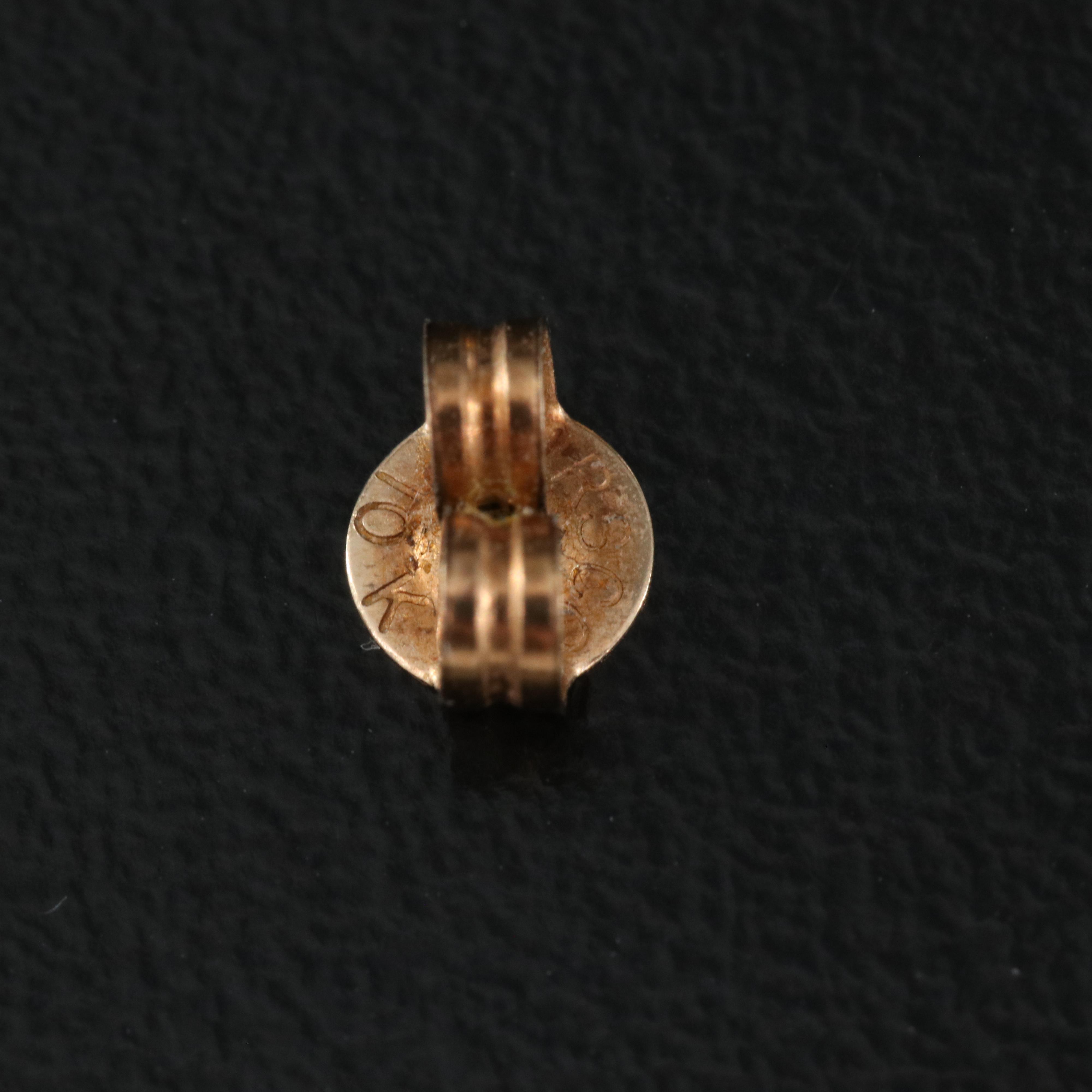 14K Braided Hoop Earrings