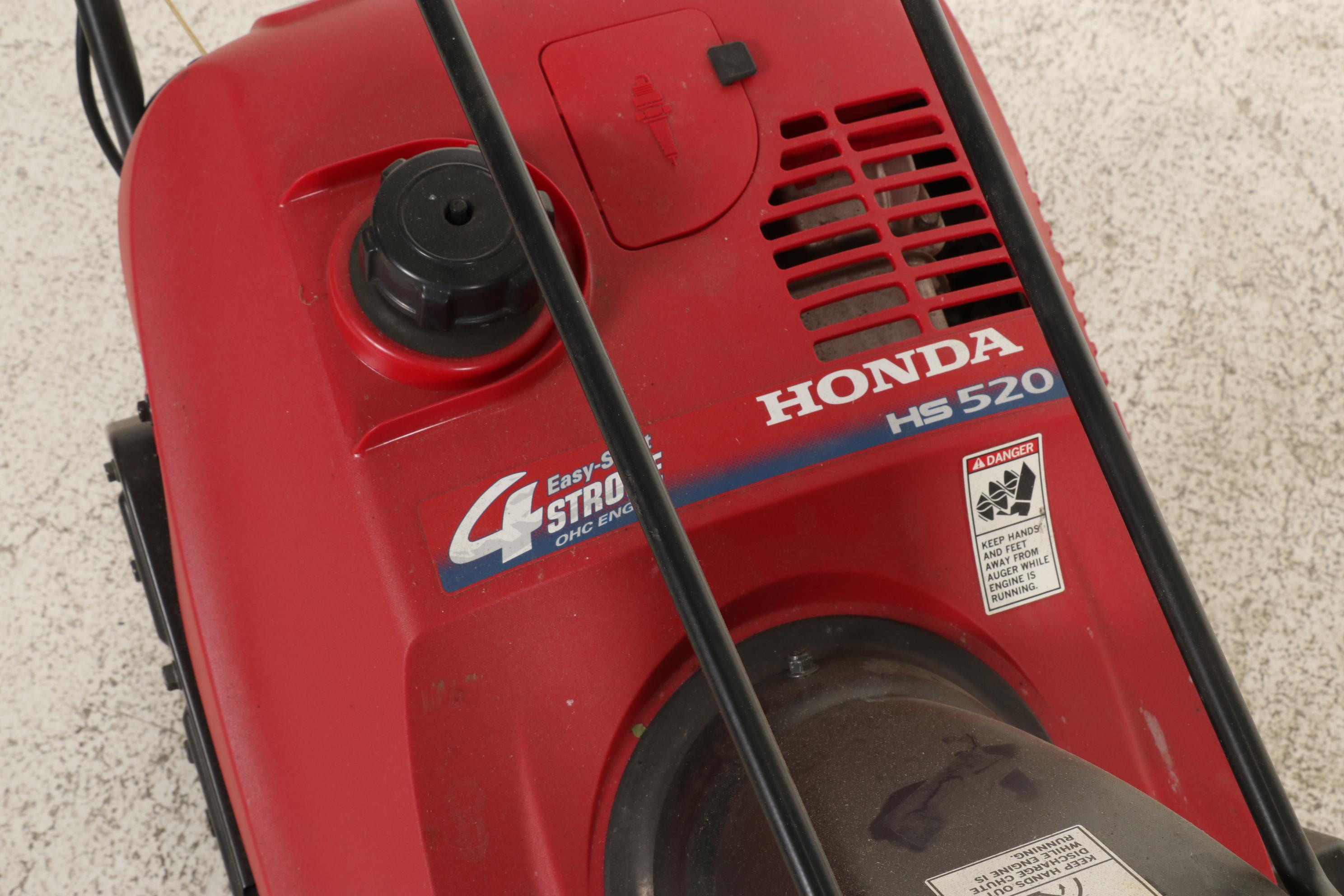 Honda HS520 Single-Stage Snow Blower