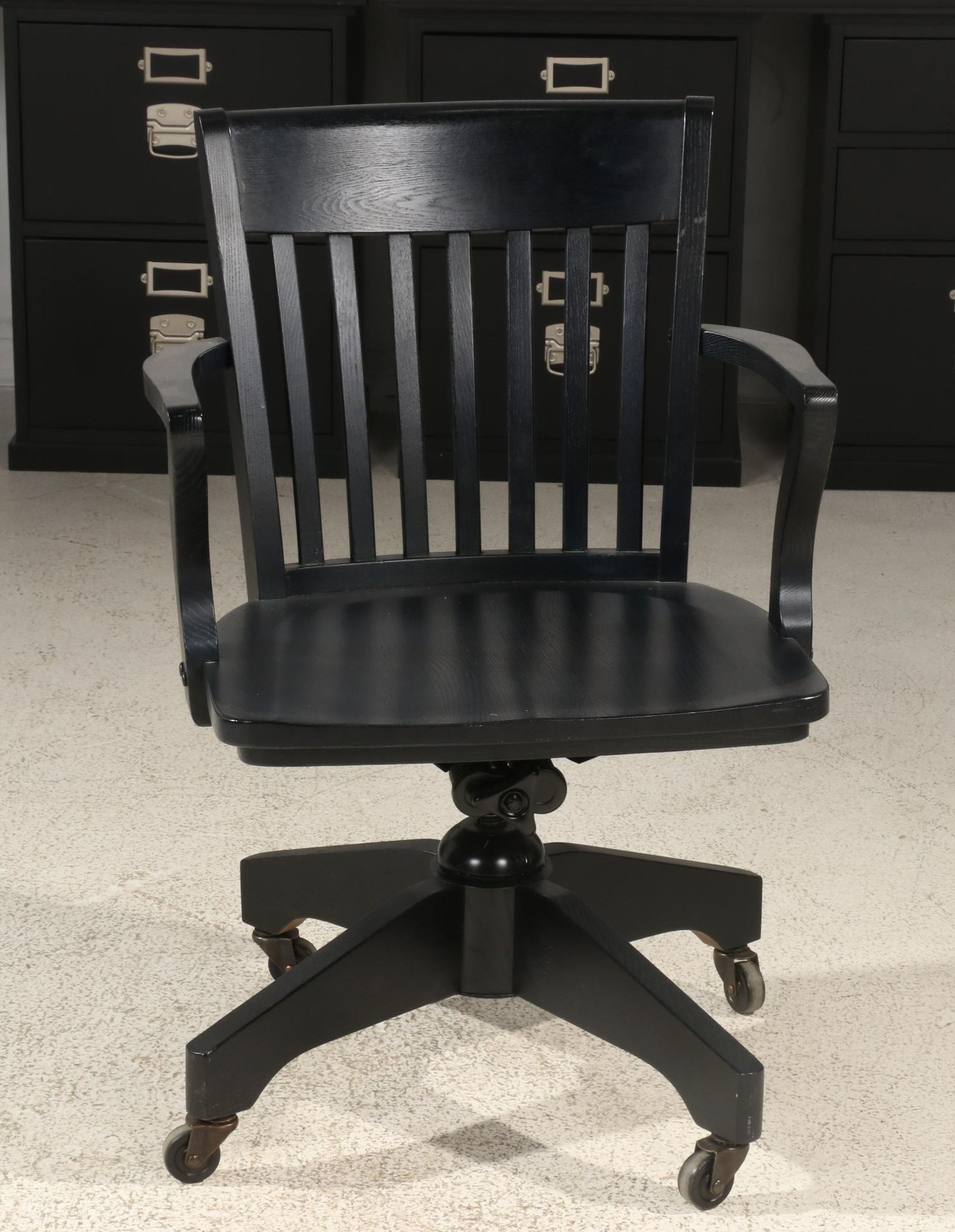 Contemporary Pottery Barn Modular Corner Desk, Credenza and Office Chair