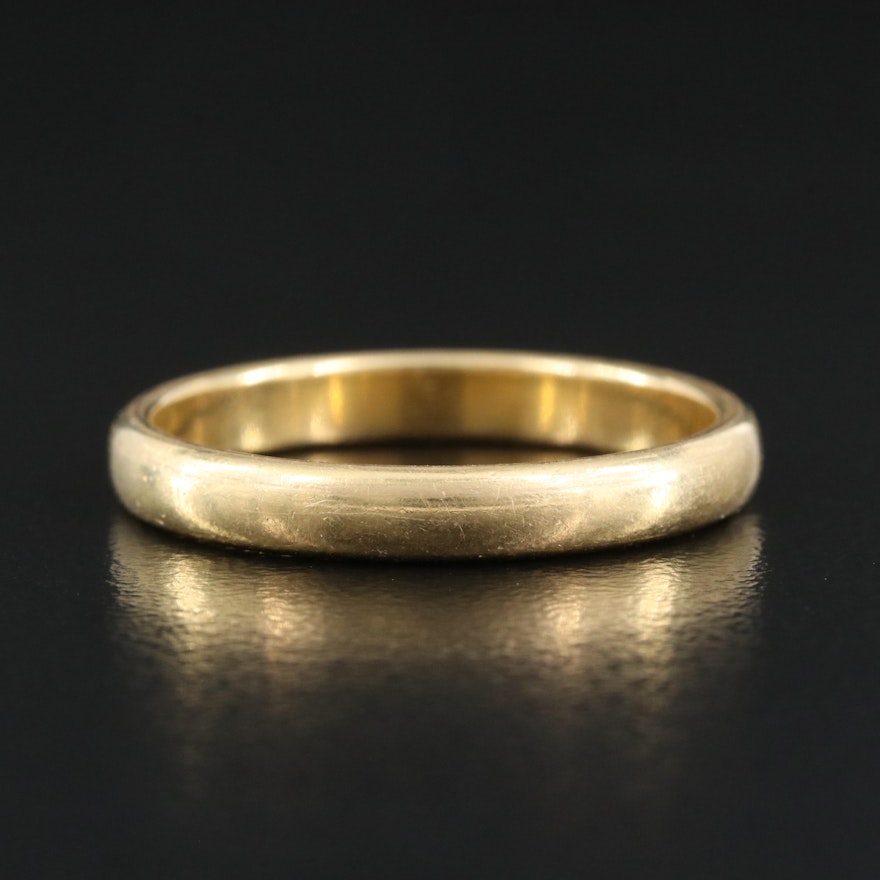 Tiffany & Co. 18K Forever Wedding Band