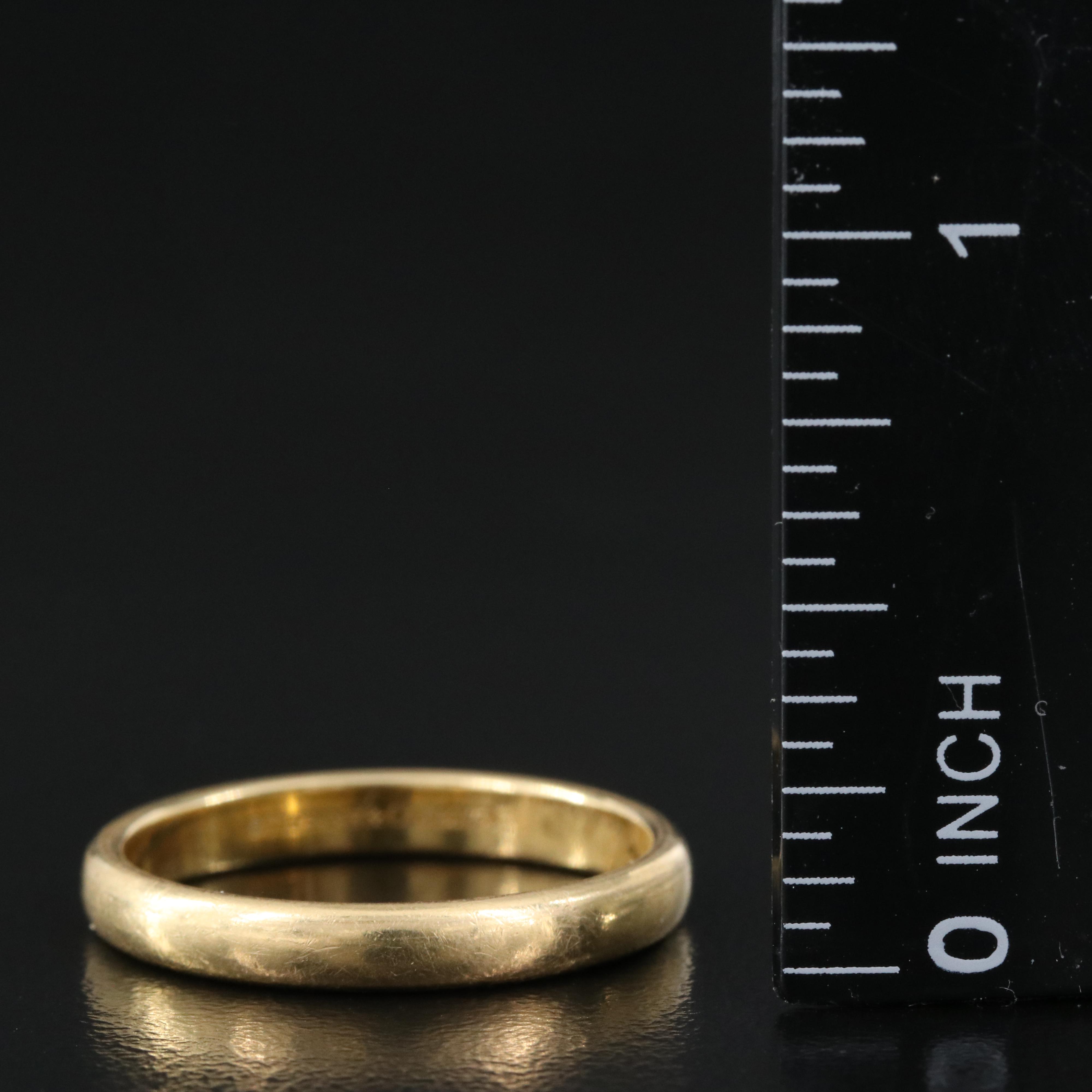 Tiffany & Co. 18K Forever Wedding Band