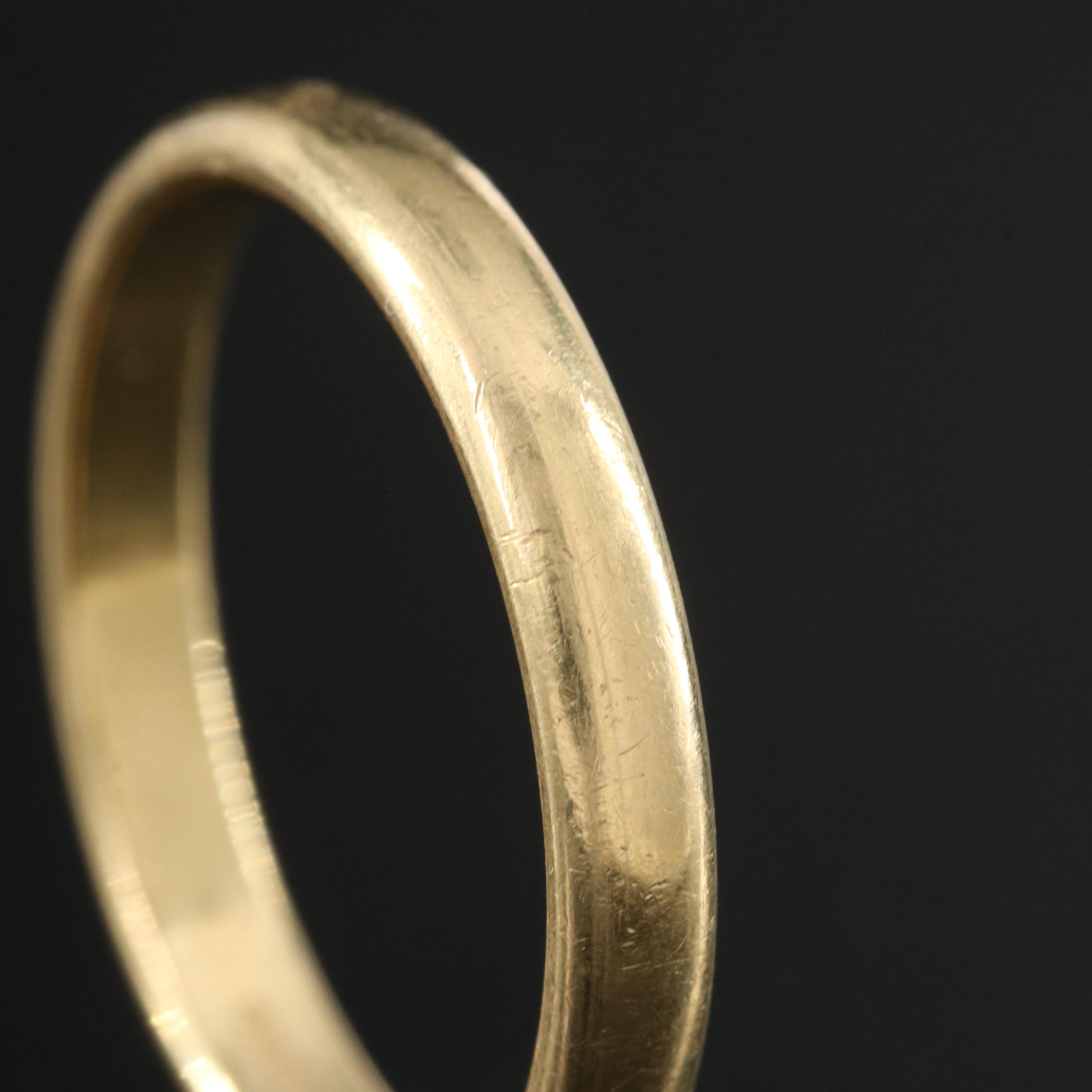 Tiffany & Co. 18K Forever Wedding Band