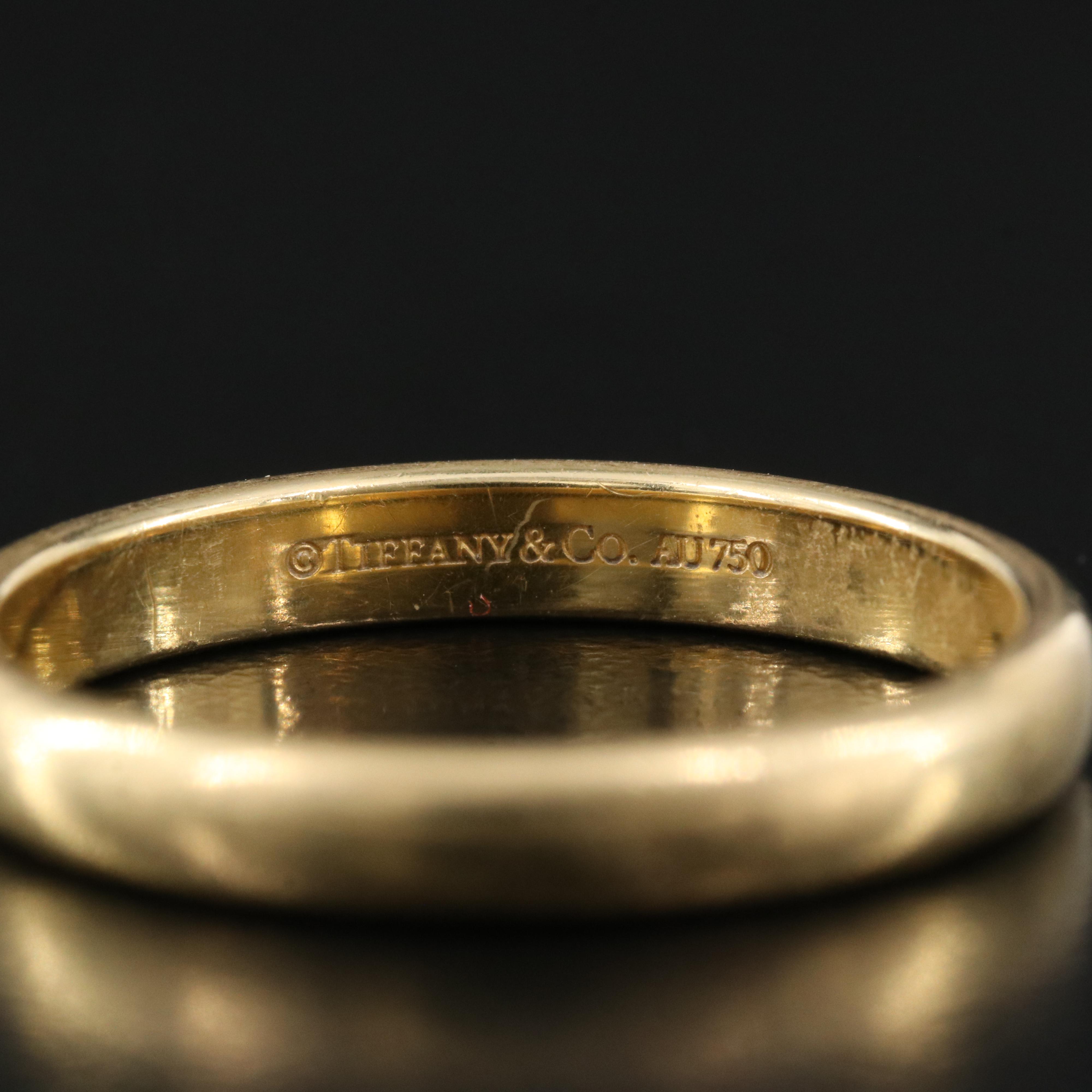 Tiffany & Co. 18K Forever Wedding Band