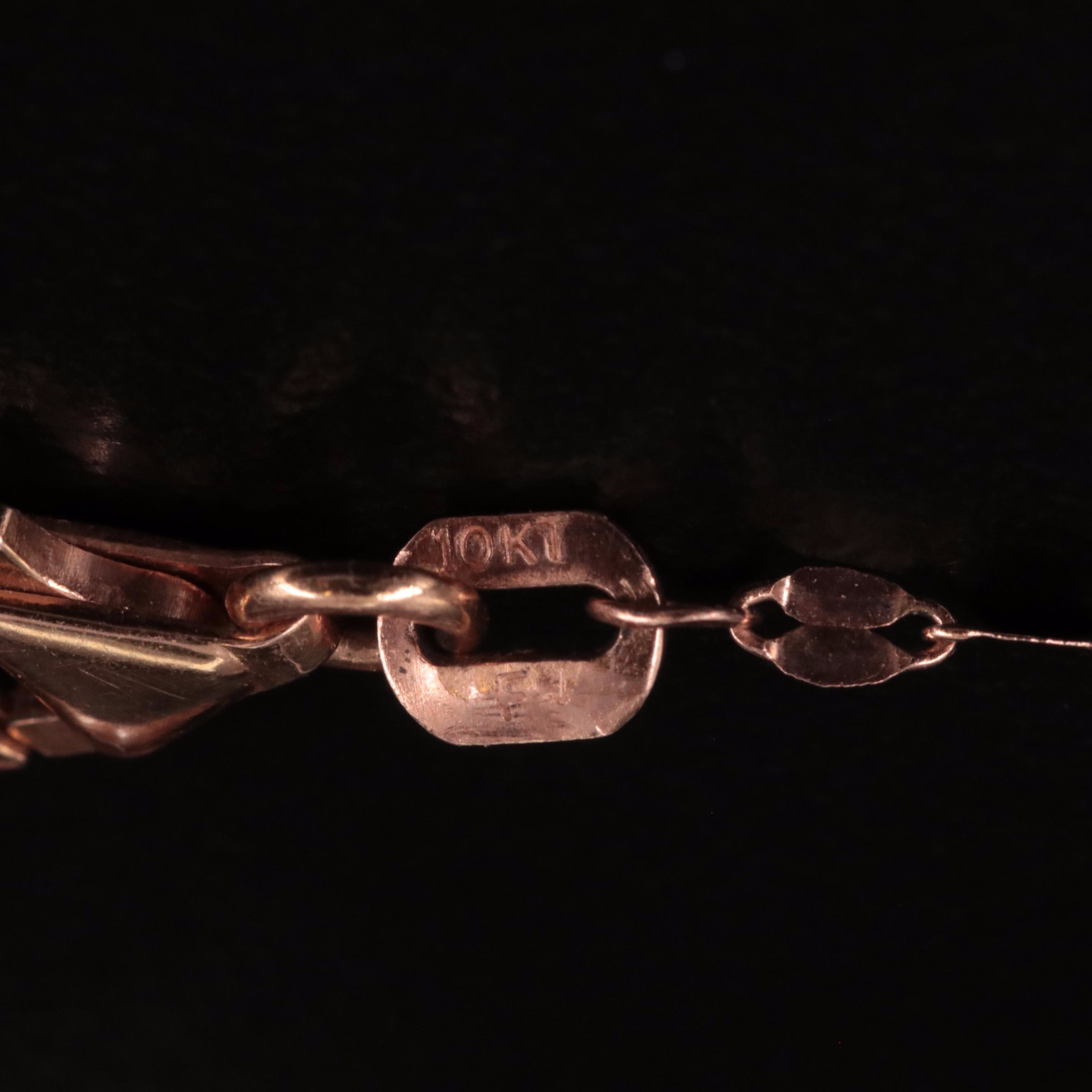 10K Pearl Drop Necklace