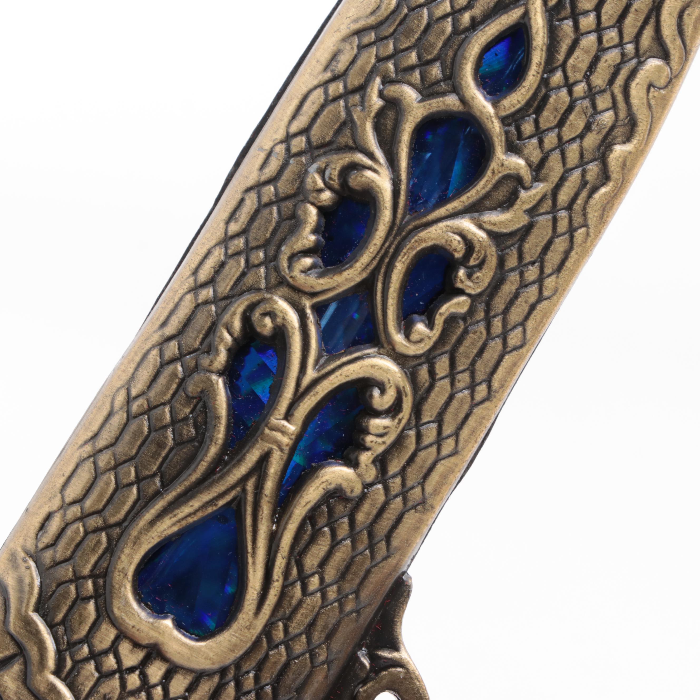 Indian Style Embellished Ceremonial Kirpan and Dagger Knives
