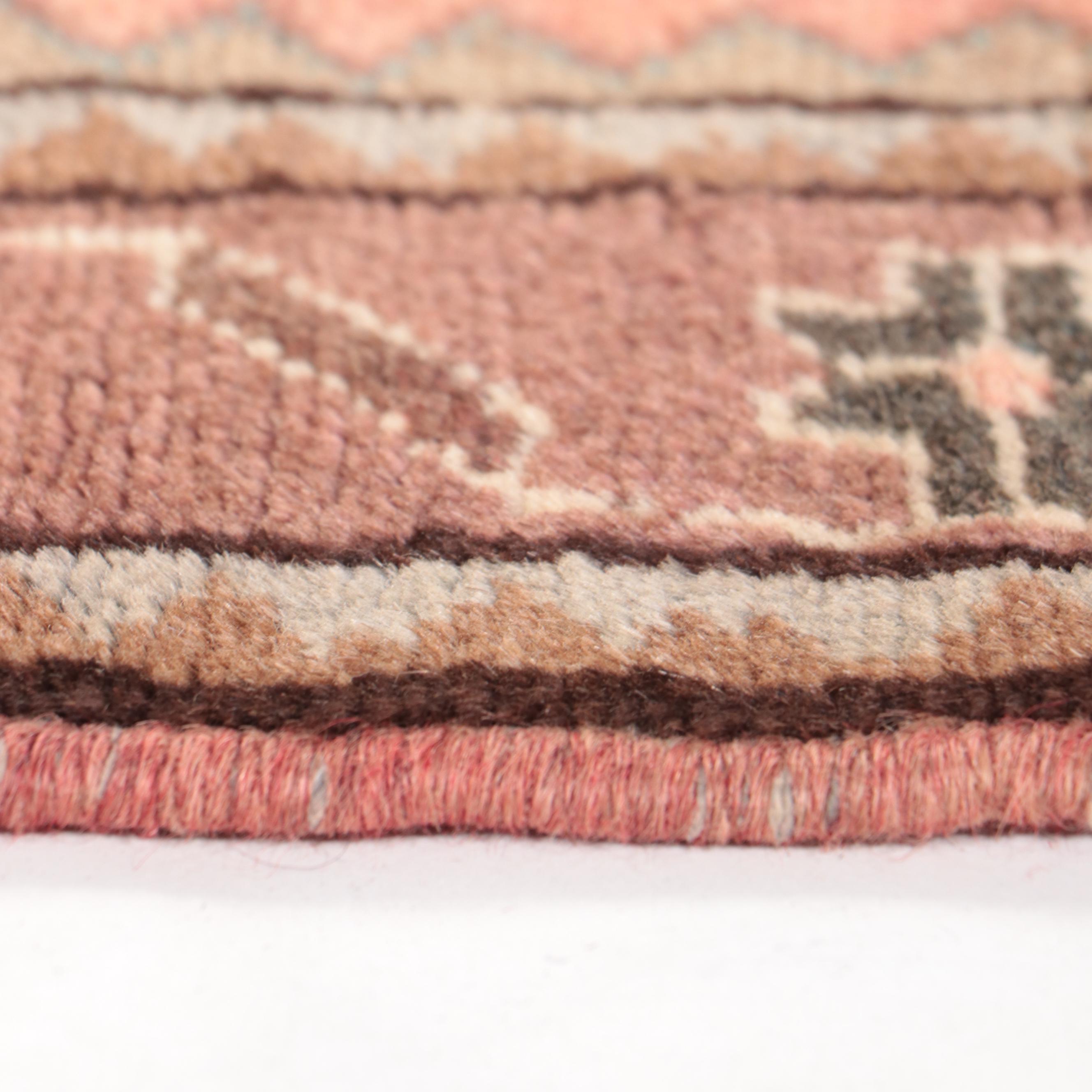 3'4 x 4'10 Hand-Knotted Persian Hamadan Accent Rug