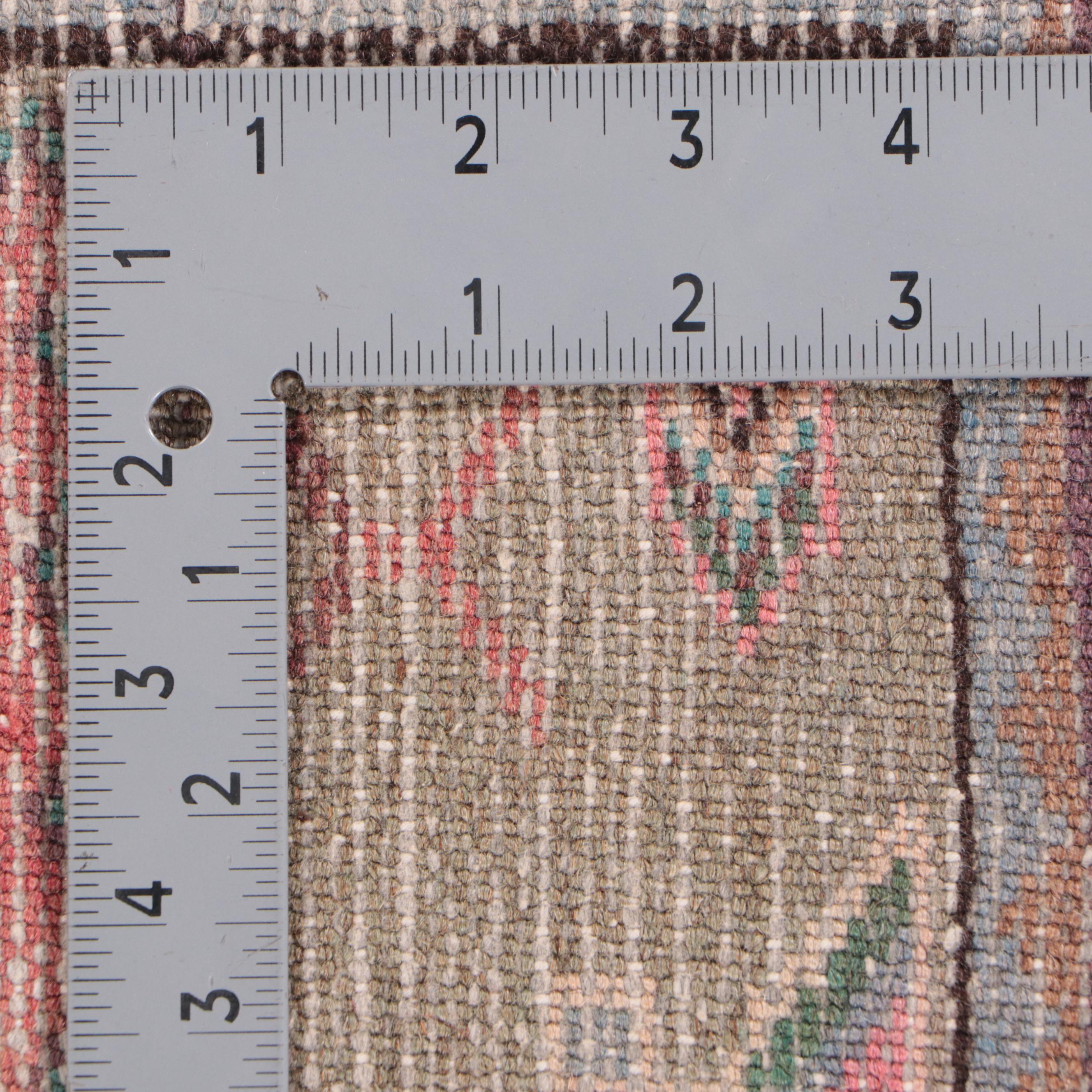 3'4 x 4'10 Hand-Knotted Persian Hamadan Accent Rug