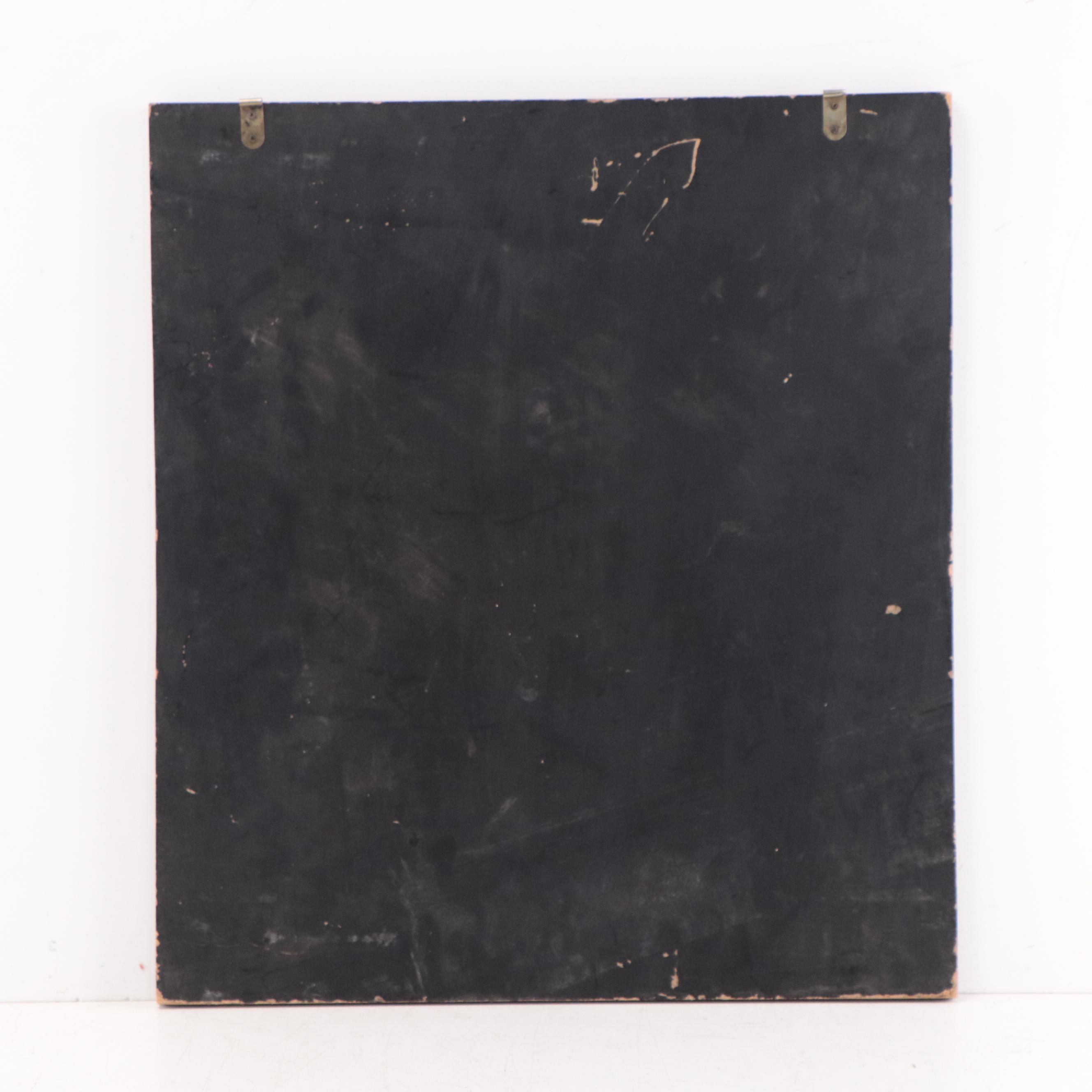 Oil Painting of Hunting Dog Portrait