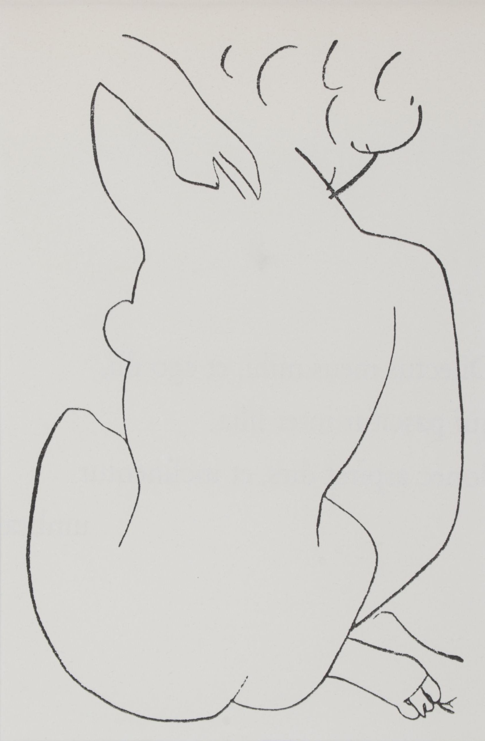Lithograph After Henri Matisse From "Cantique des Cantiques," 1962