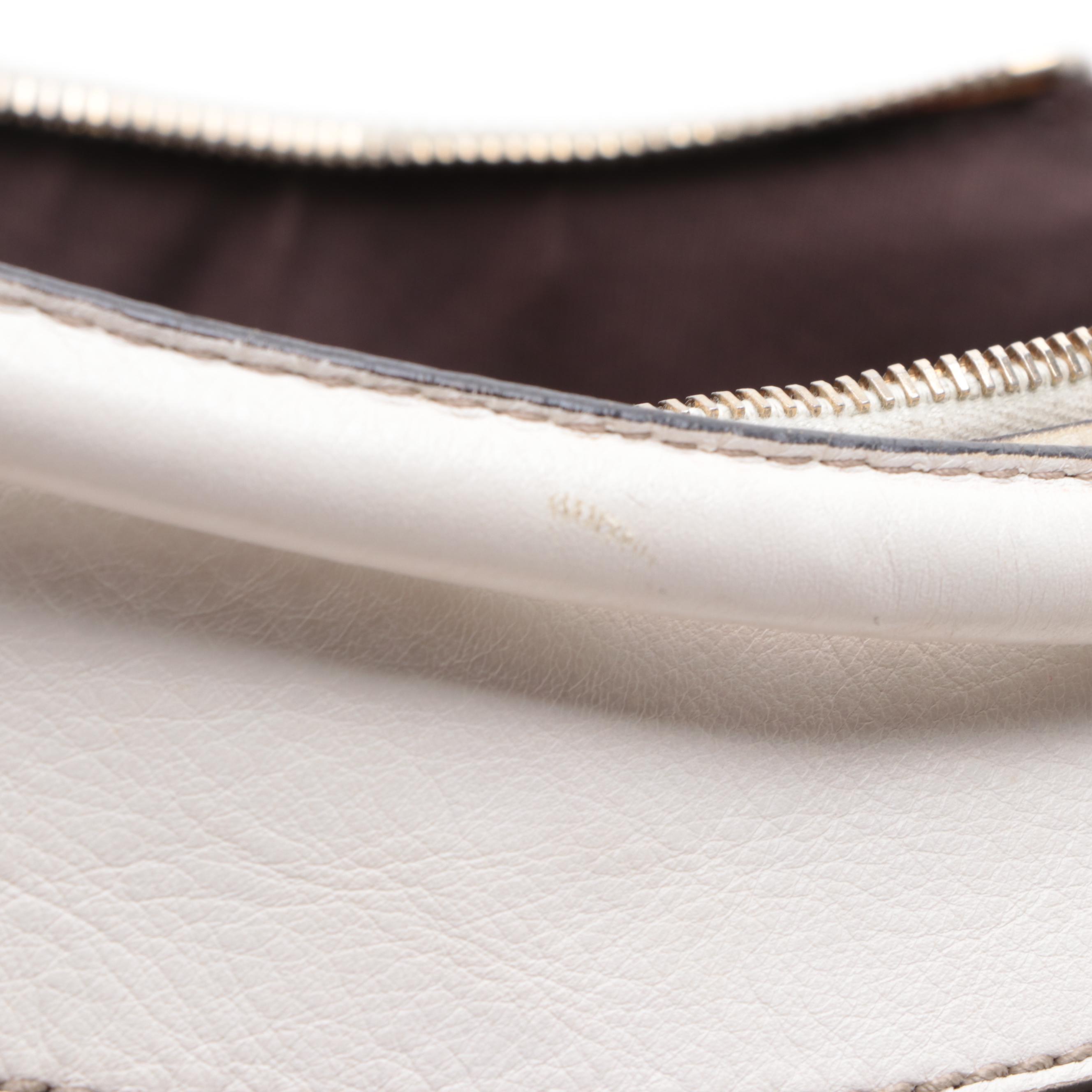 Gucci Abbey D-Ring Hobo Bag in GG Canvas and Leather Trim