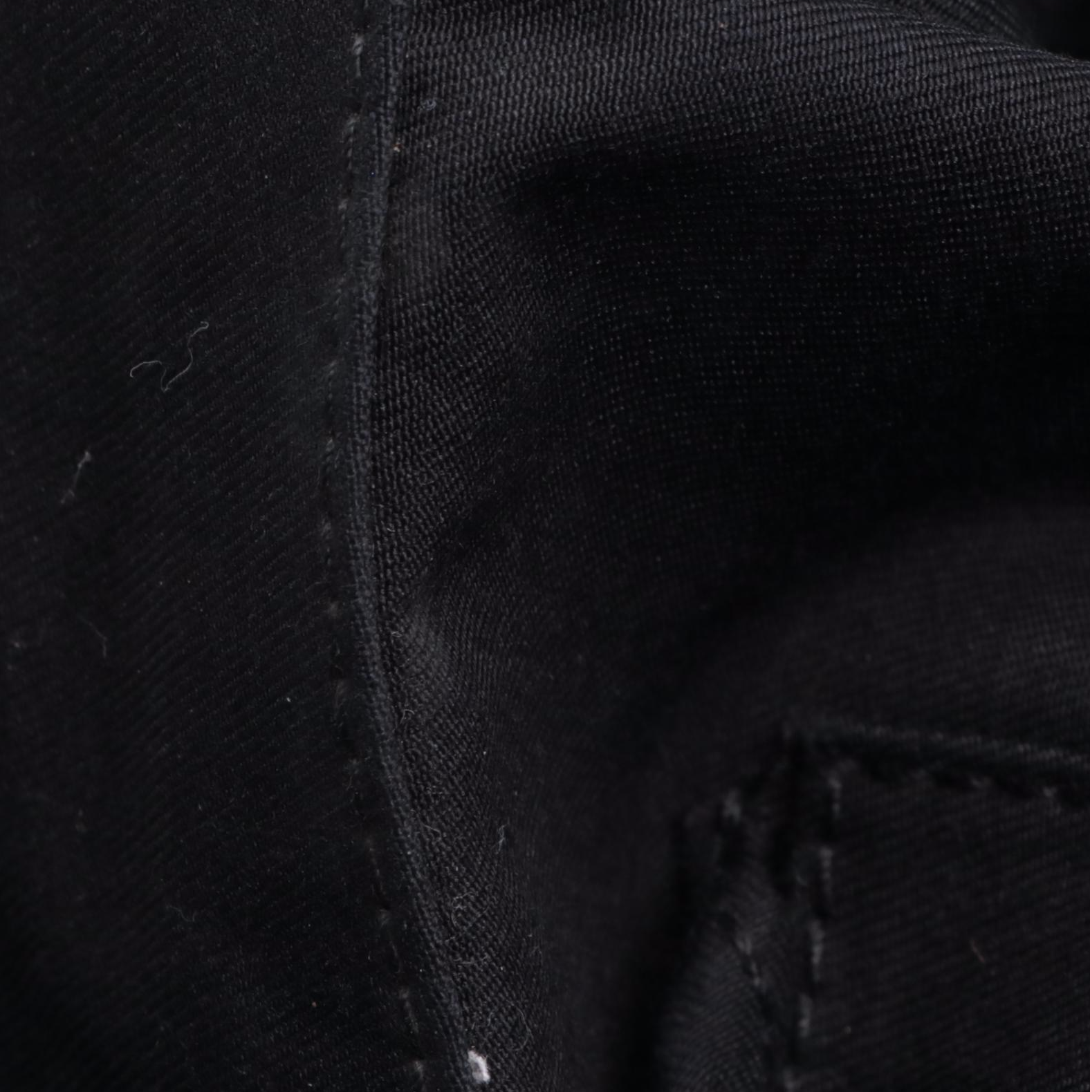 Gucci Medium Princy Tote in Black GG Canvas and Cinghiale Leather Trim