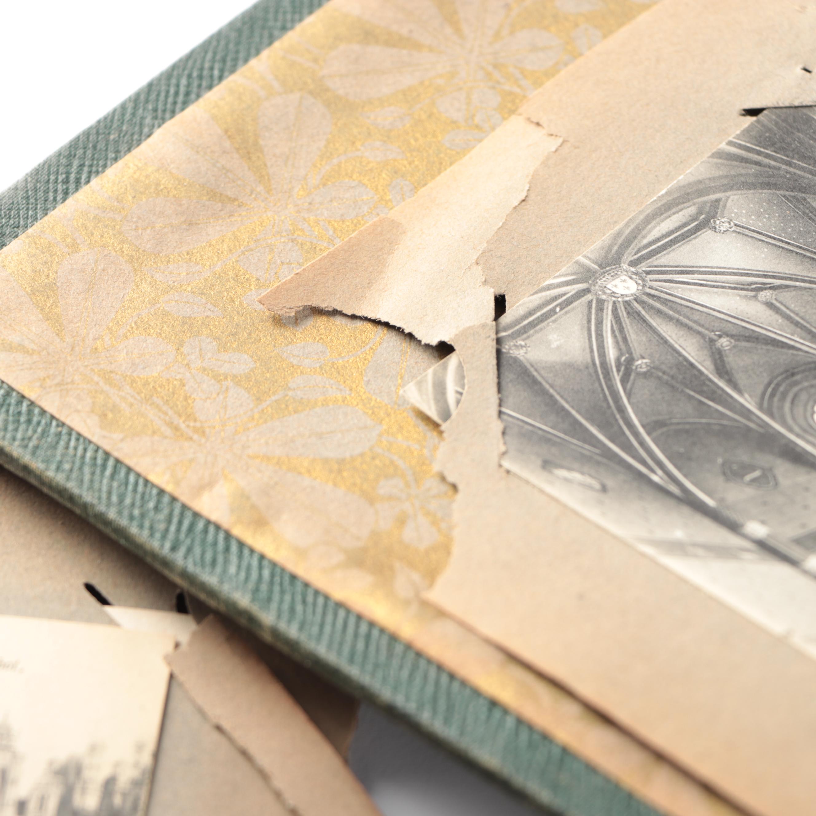 Azay-le-Rideau and Other French Château Postcards in Postcard Album