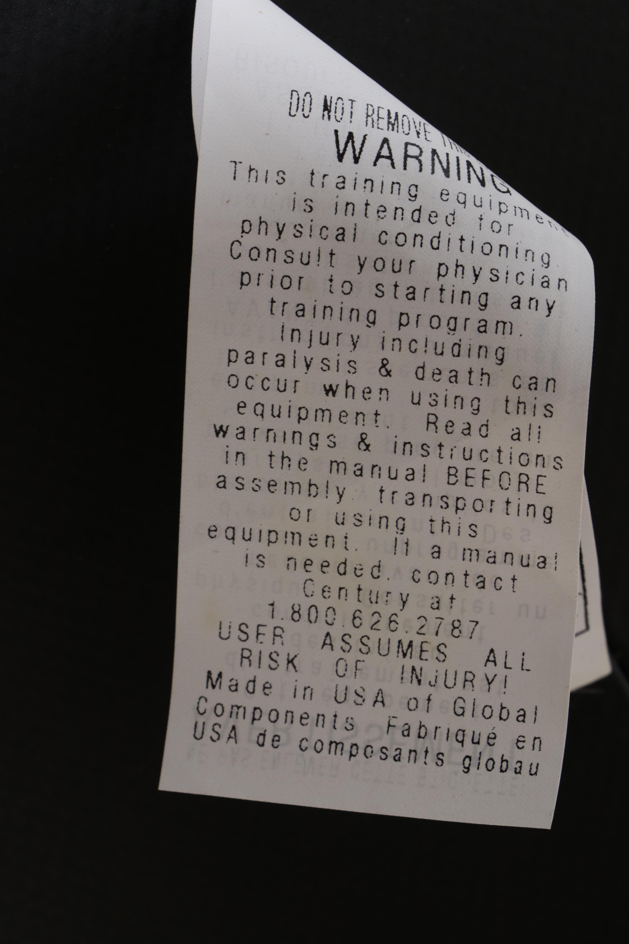 Century WaveMaster Free Standing Punching Bag