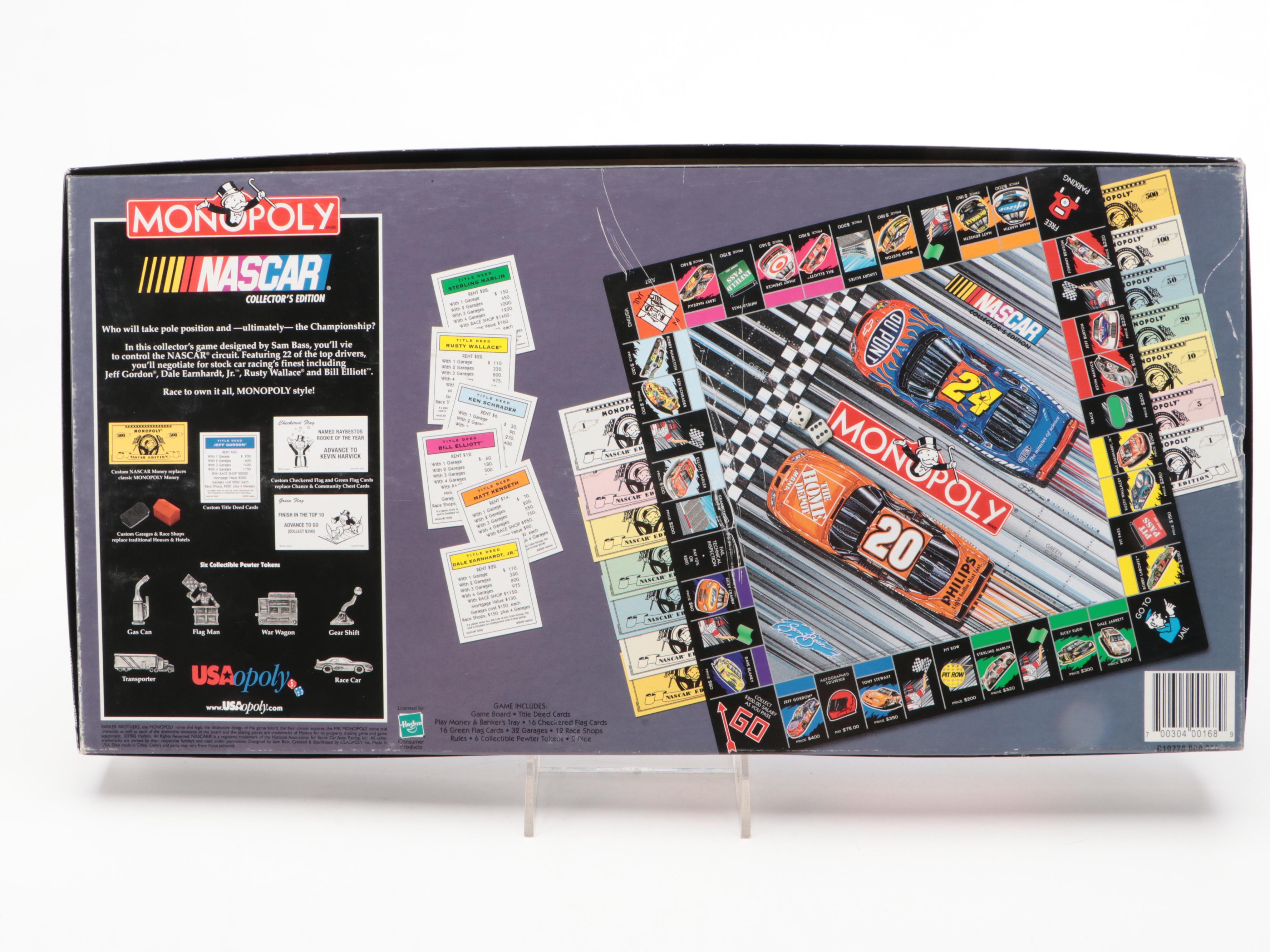 The Simpsons, NASCAR, and More Monopoly Board Games