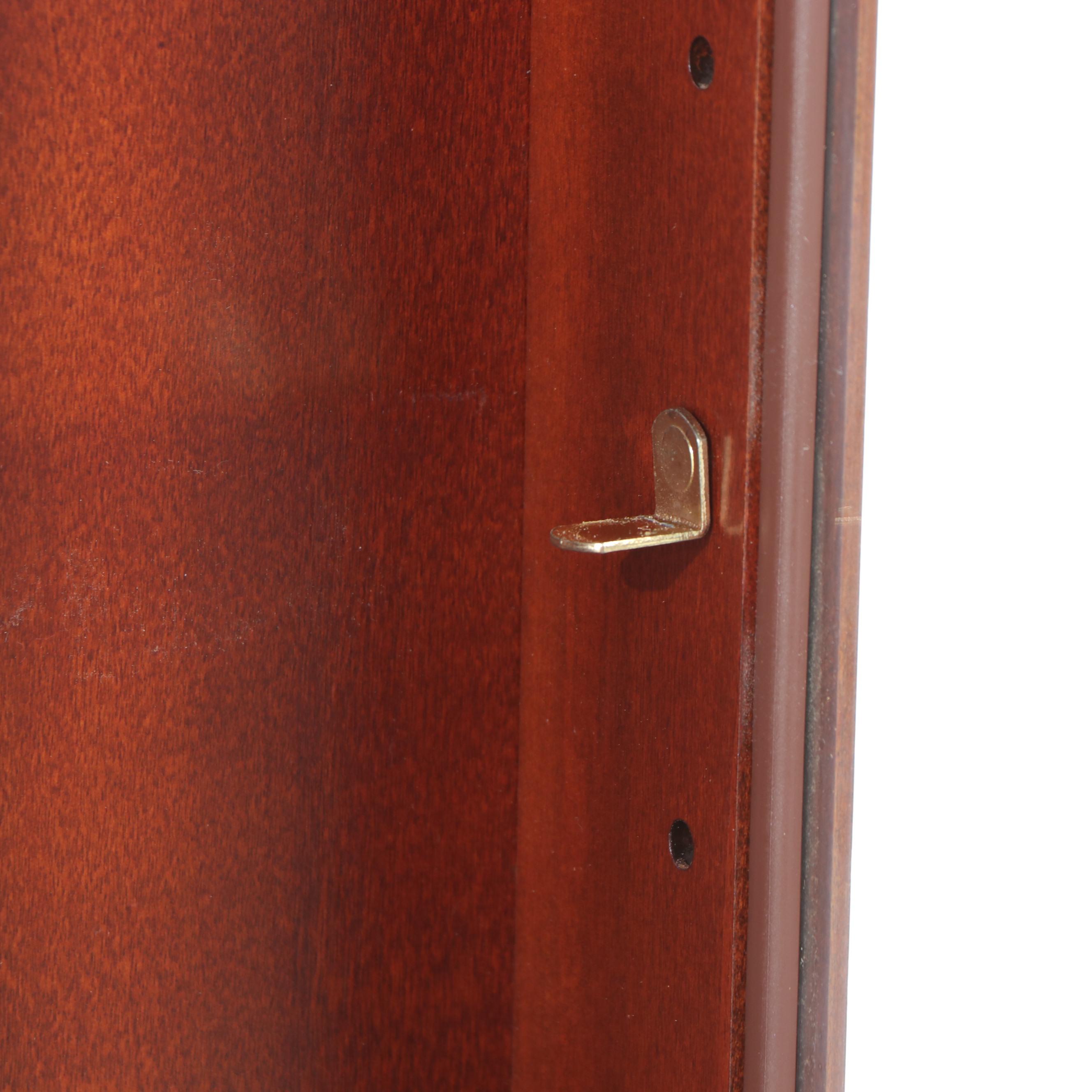 Wooden Glass Front End Cabinets