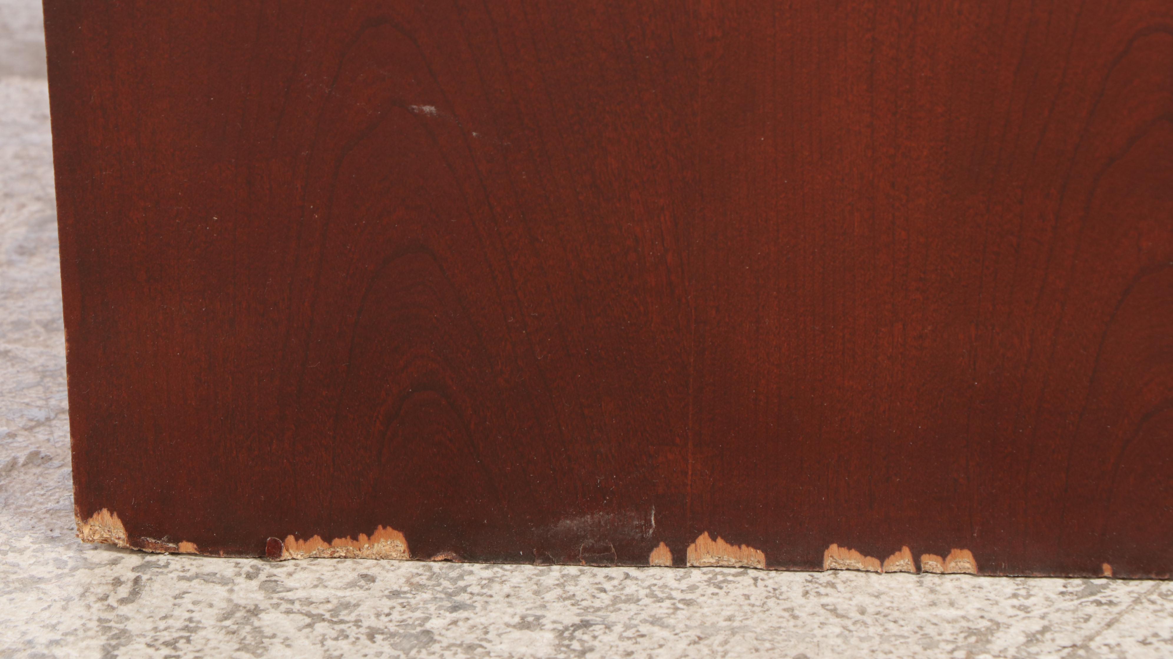 Wooden Glass Front End Cabinets