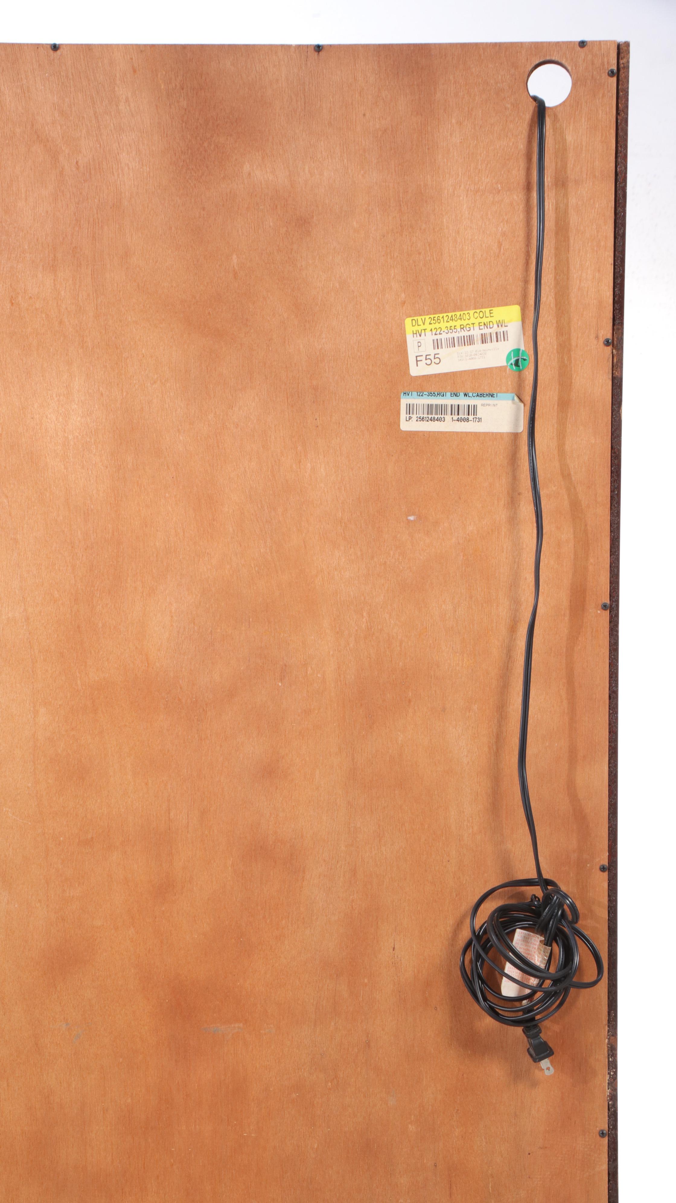 Wooden Glass Front End Cabinets