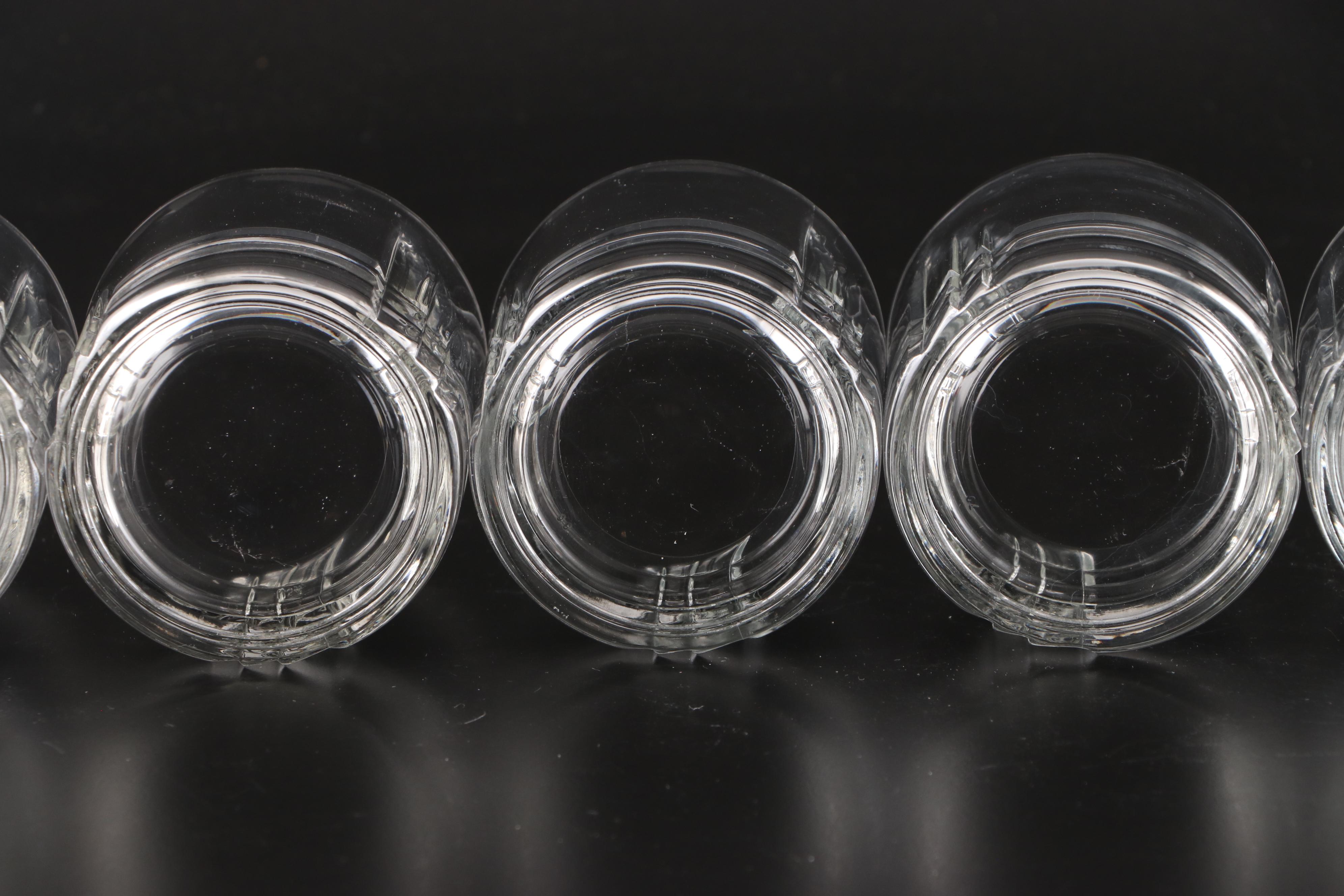 Double Old Fashioned and Highball Glasses