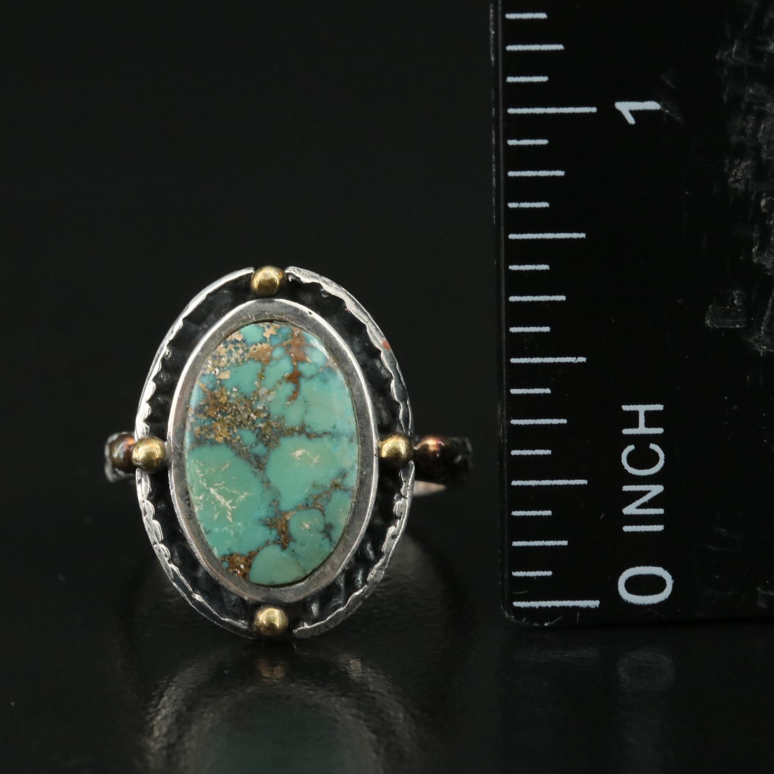 Sterling Turquoise Ring