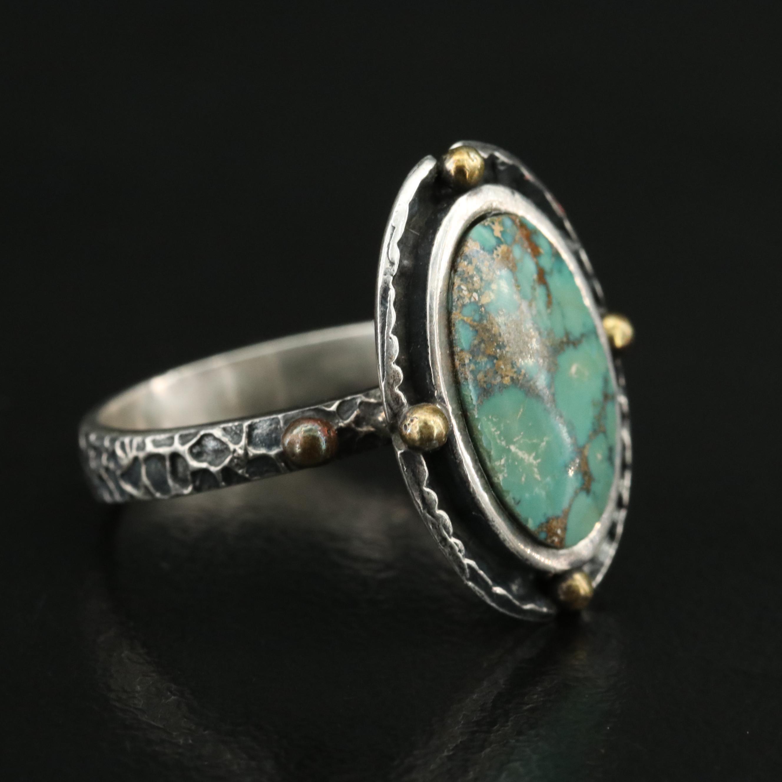Sterling Turquoise Ring
