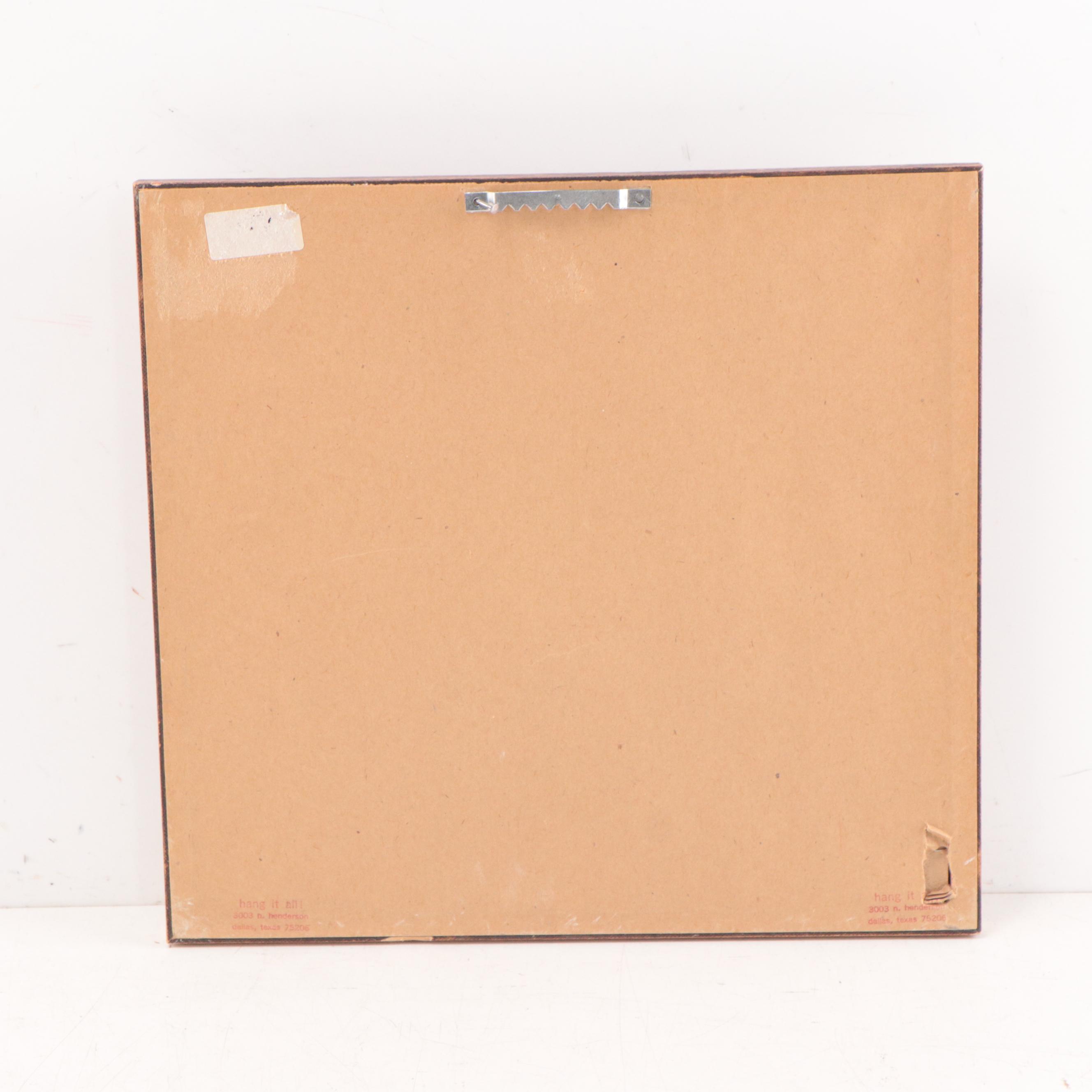 Chinese Carved Gilt Wood Relief Panel