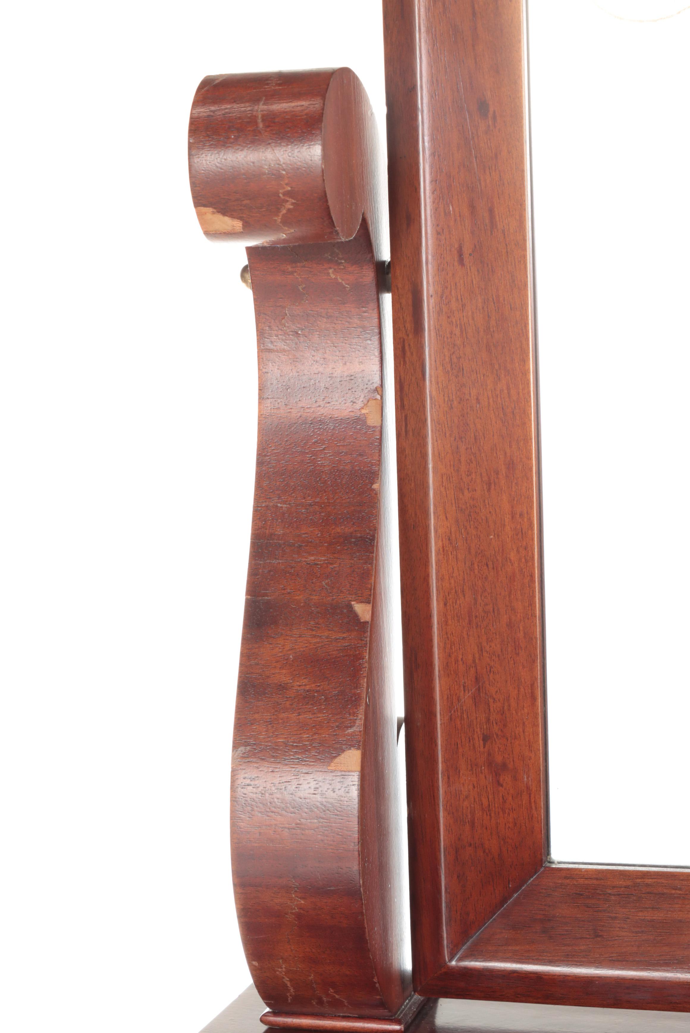 American Empire Style Mahogany Dresser,  Early 20th Century