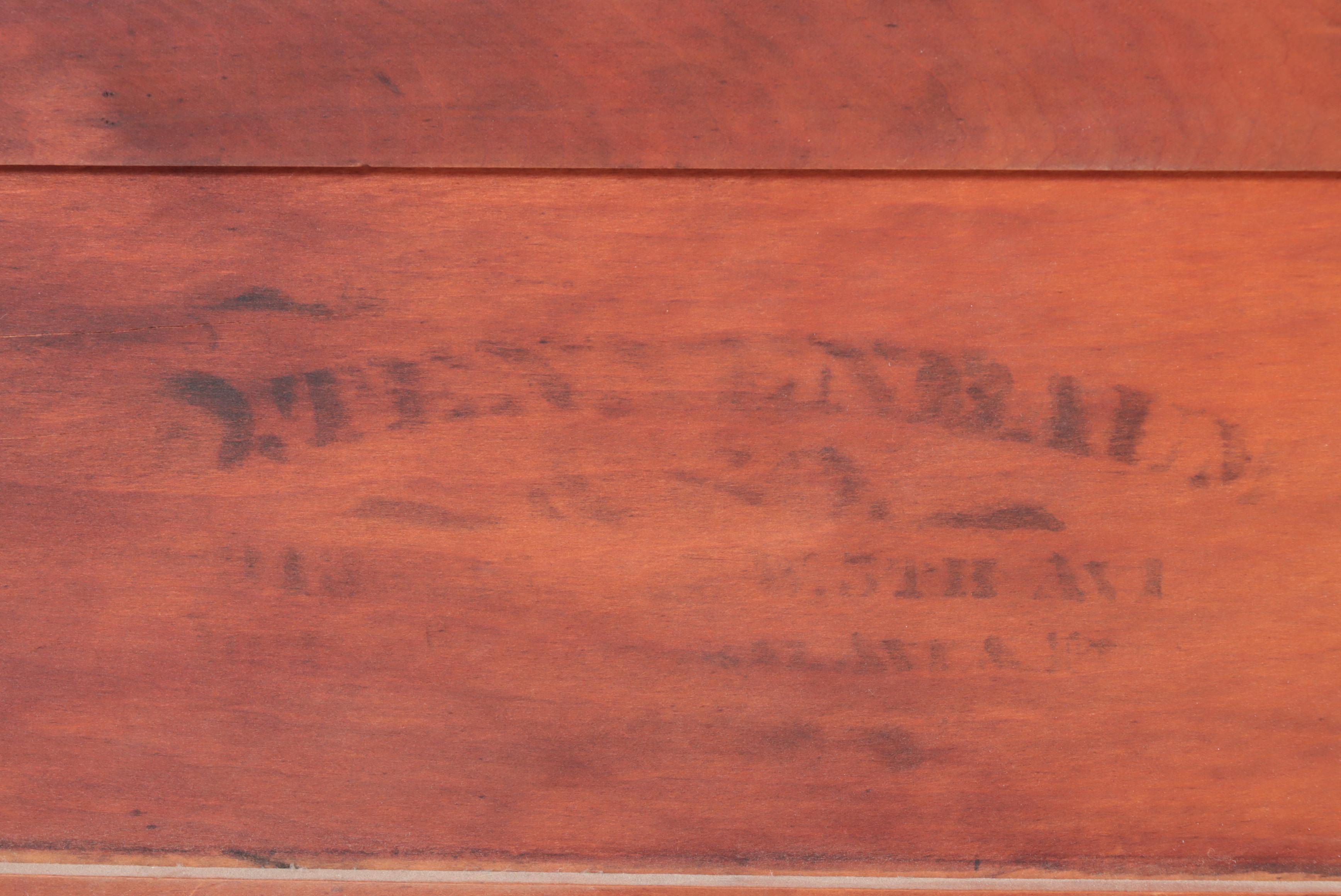 American Empire Style Mahogany Dresser,  Early 20th Century