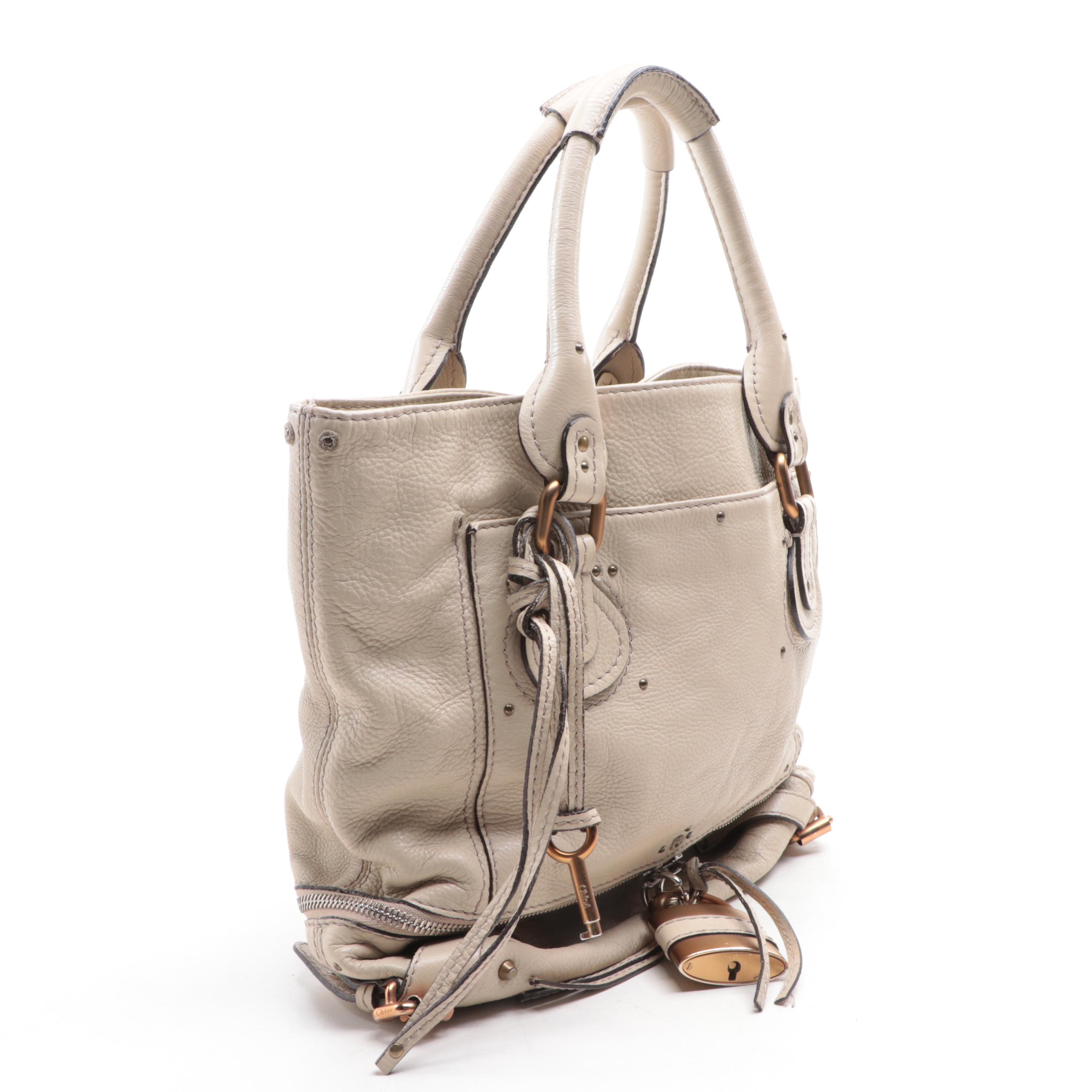 Chloé Paddington Leather Tote Bag