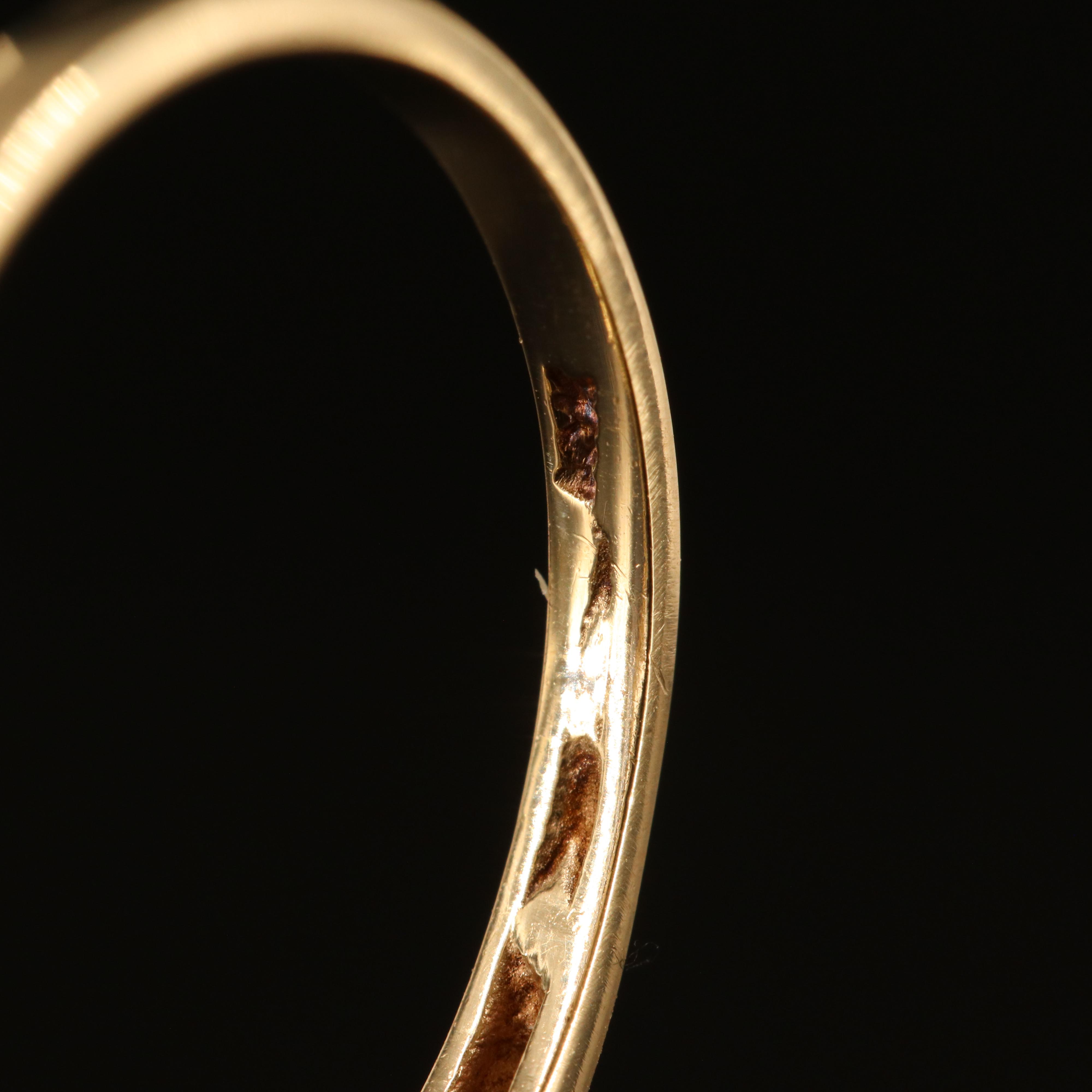 10K Spinel Solitaire Ring