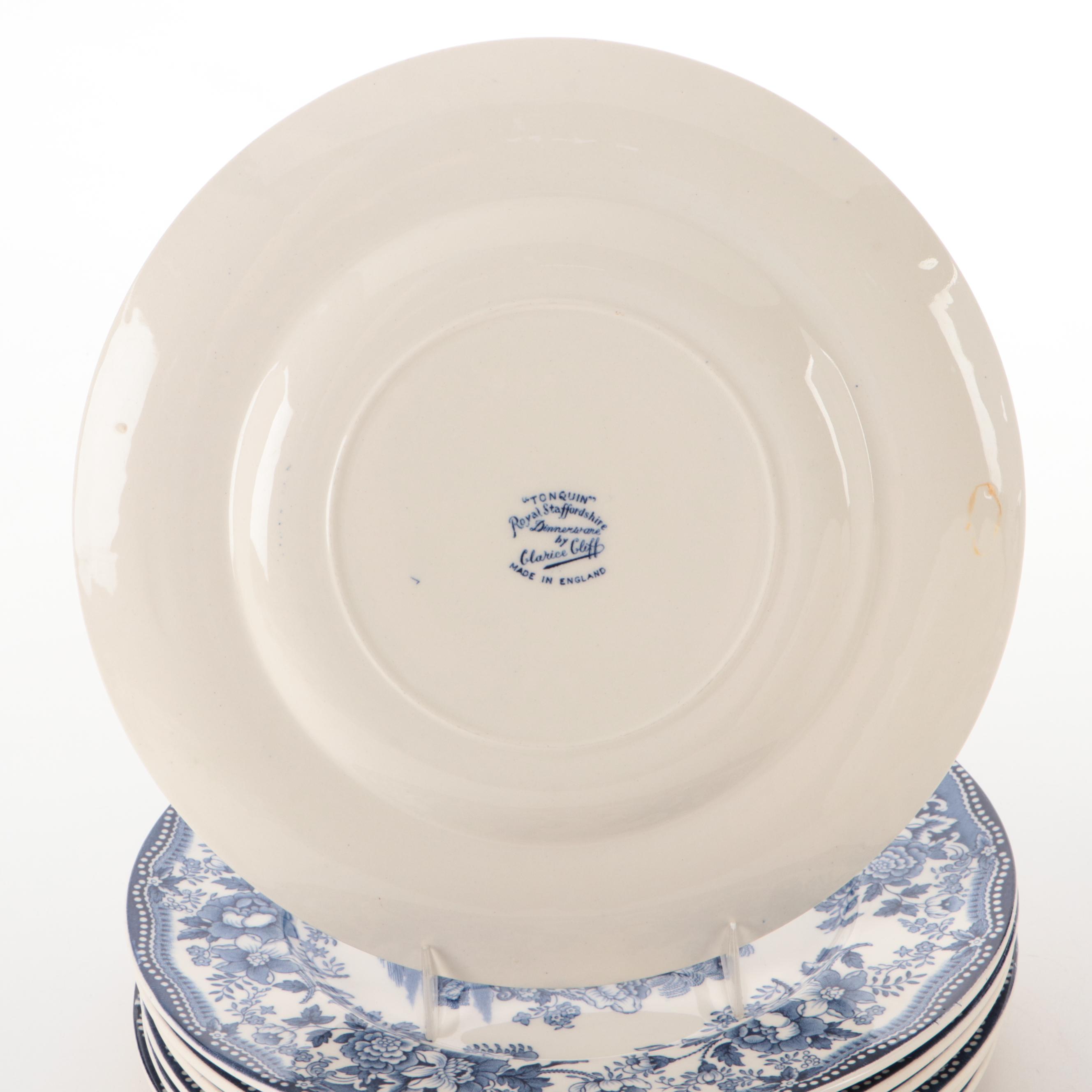 Royal Staffordshire "Tonquin" Ironstone Dinnerware, Mid-20th Century