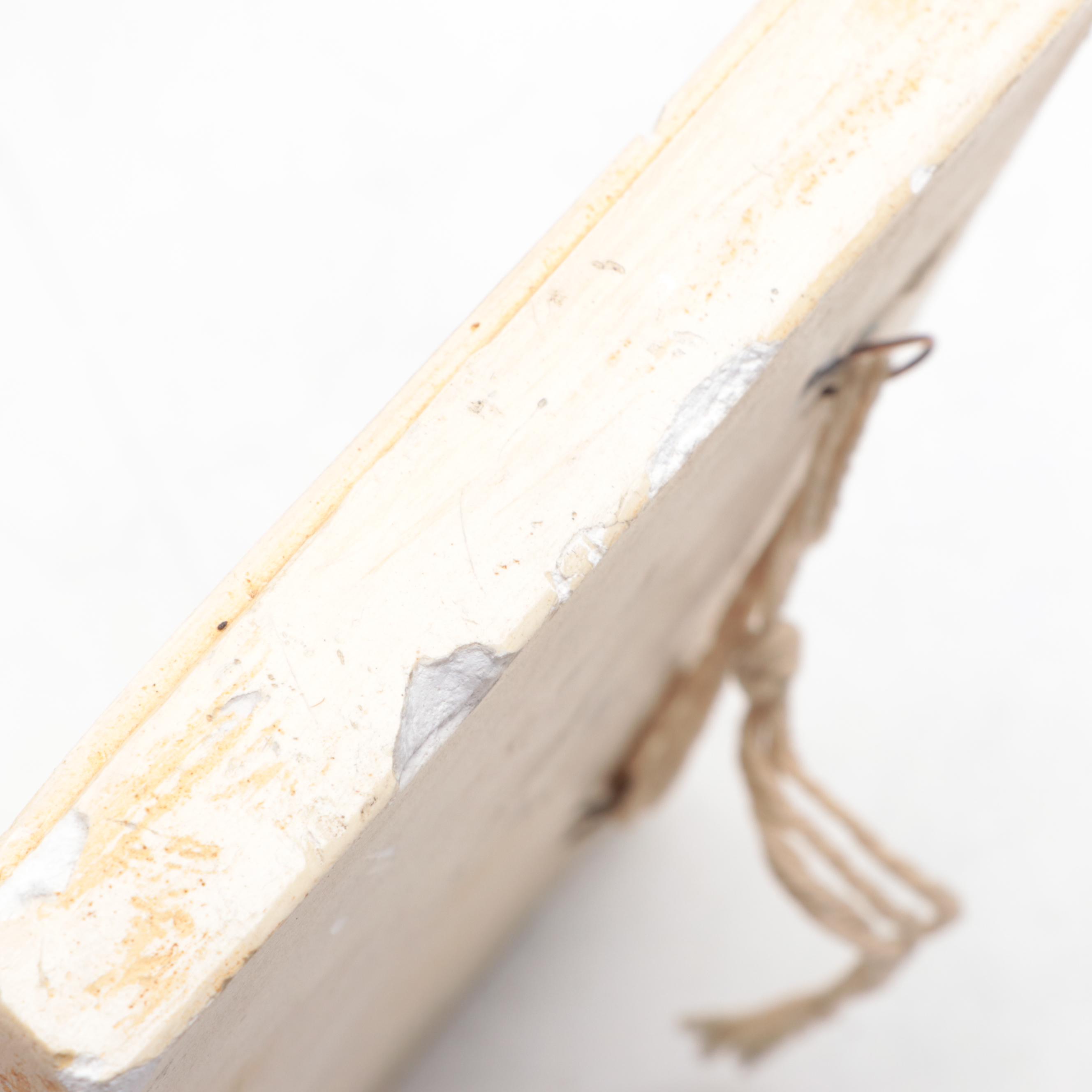 Russian Lacquer Egg, Stone Composite "The Last Supper" Plaque and Jerusalem Tile