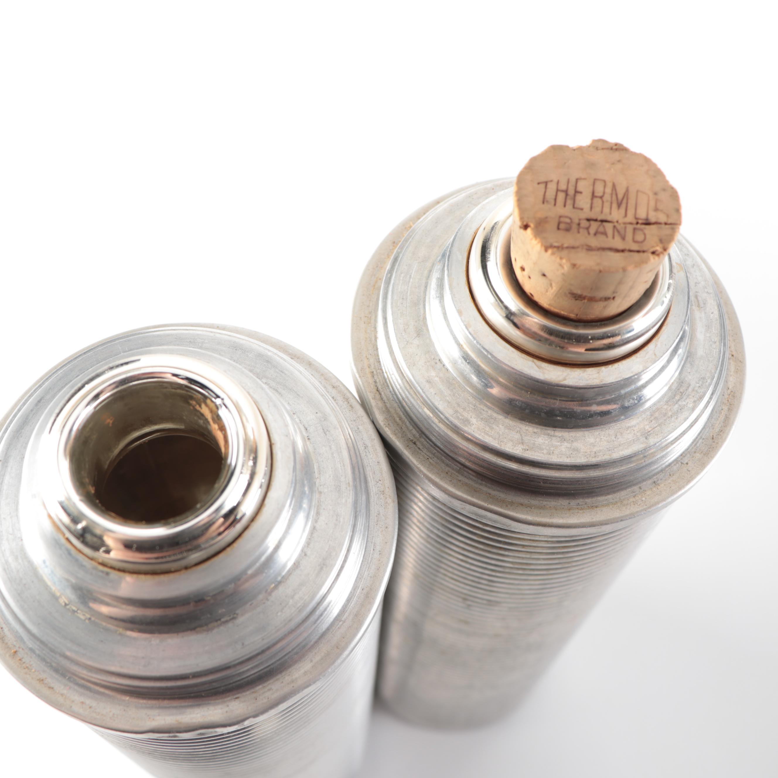 Thermos Picnic Set with J.C. Higgins Cooler and Aladdin Stanley Thermos