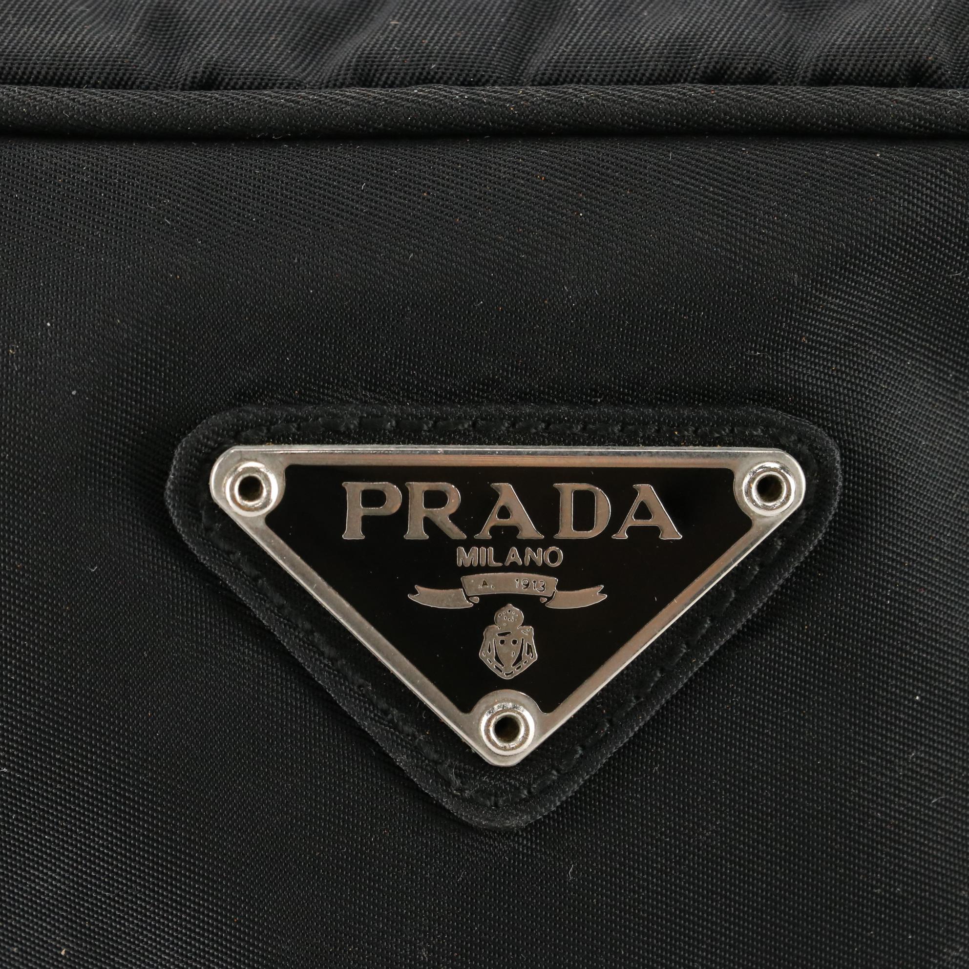 Prada Nylon Tessuto Zip Pouch