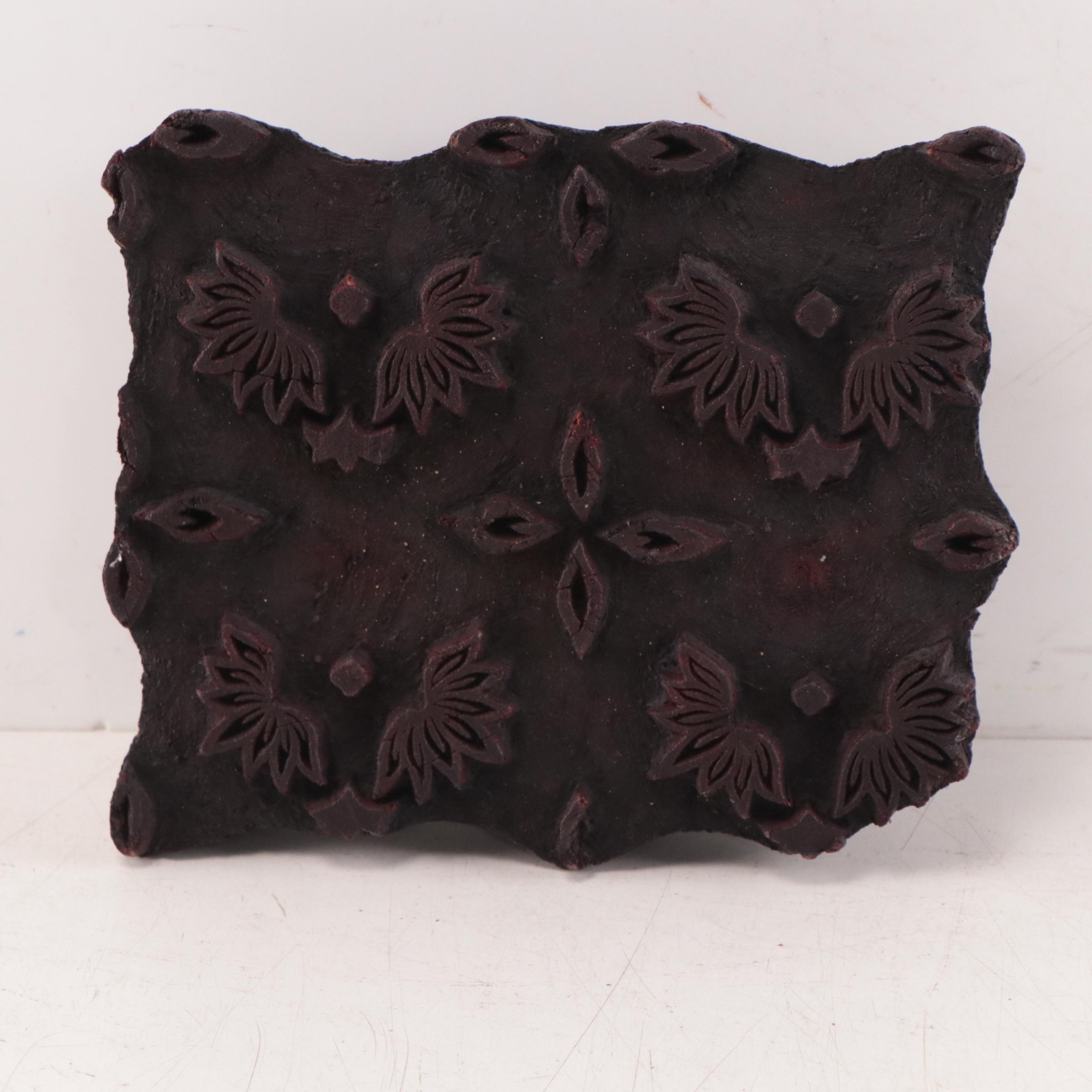 Balinese Kepeng Dewi Sri Rice Goddess Doll and Carved Relief Woodblock